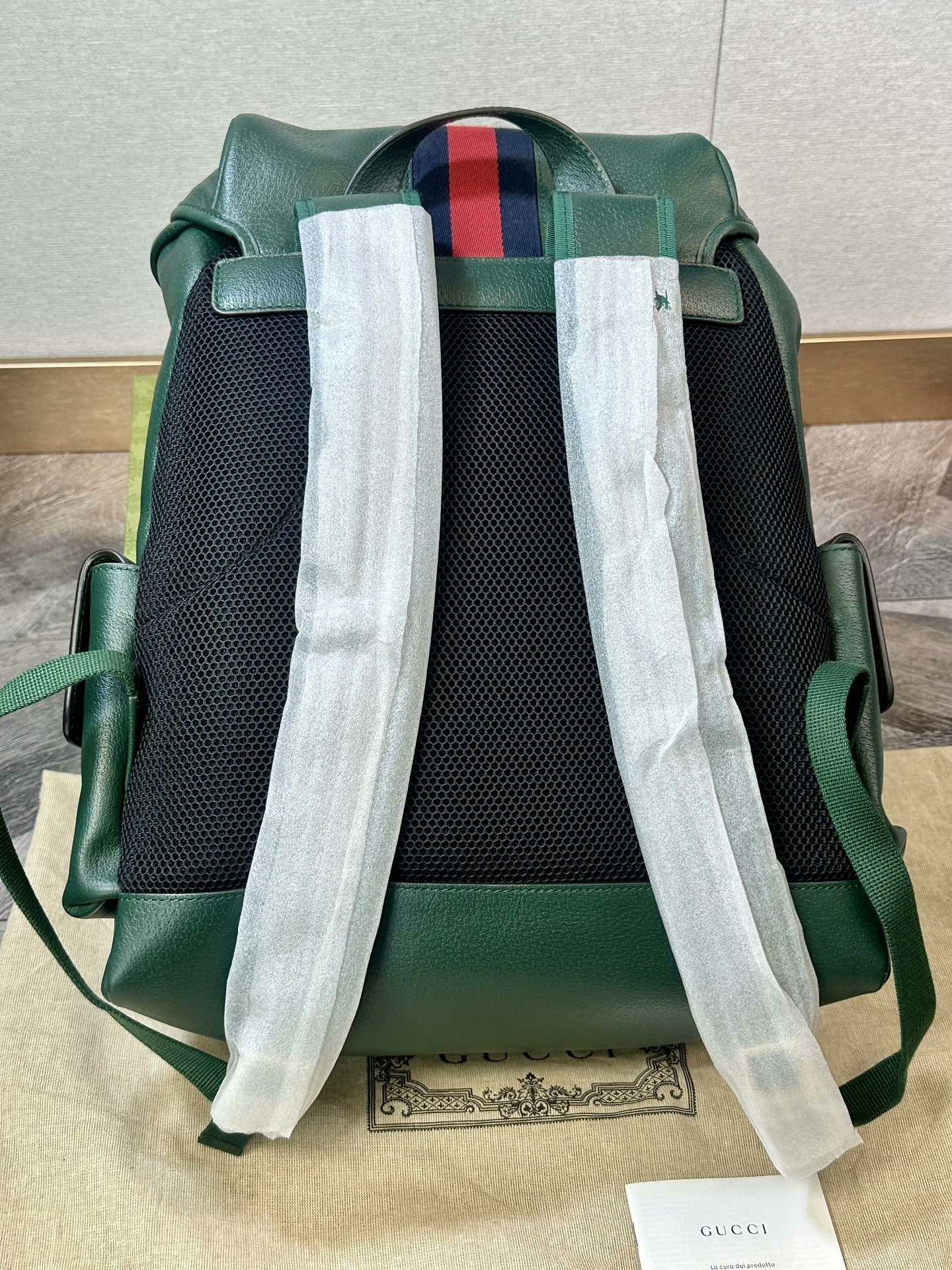 Gucci Gucci Ophidia Leather Backpack Size ONE SIZE - 3 Thumbnail
