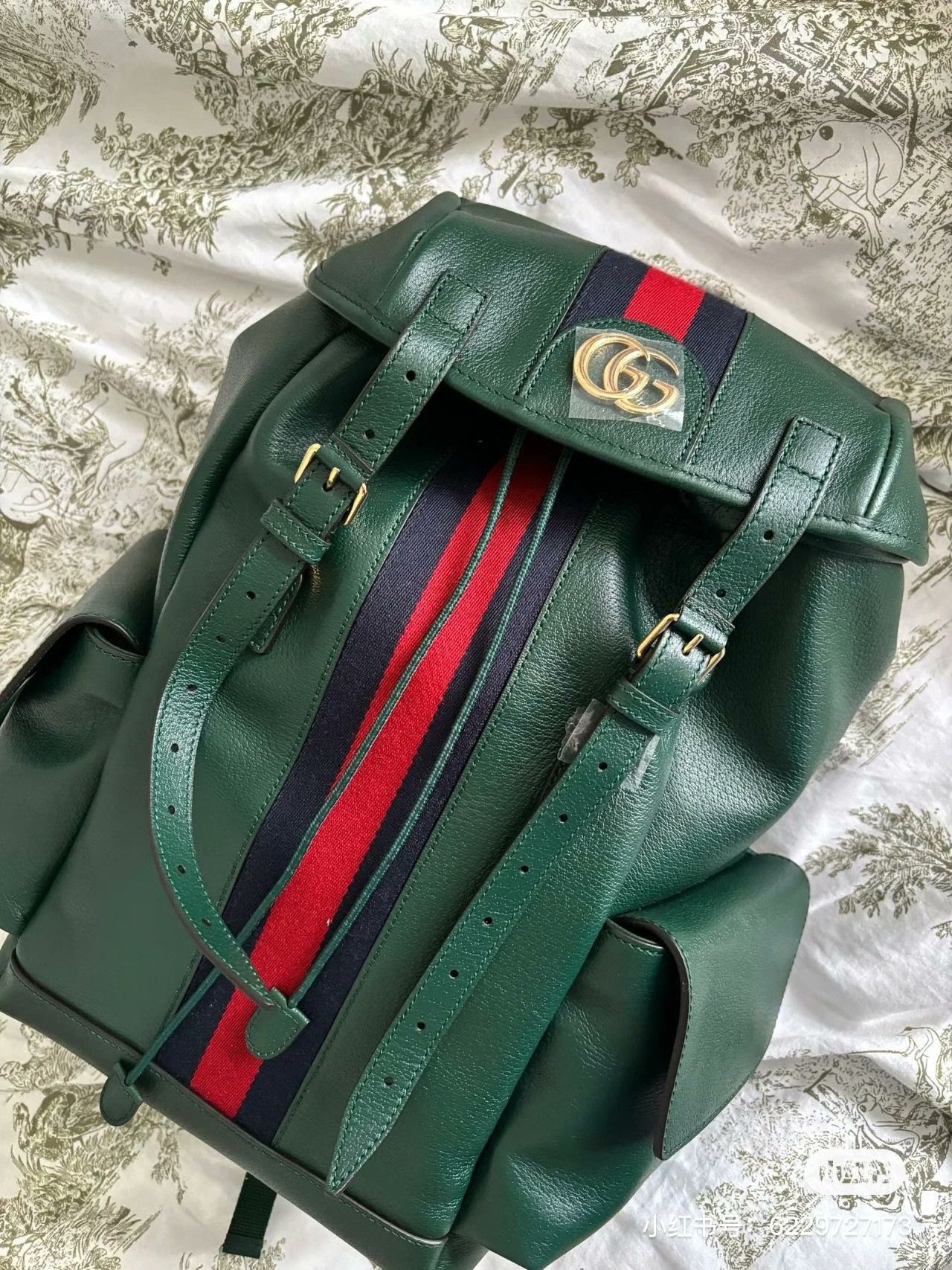 Gucci Gucci Ophidia Leather Backpack Size ONE SIZE - 7 Thumbnail
