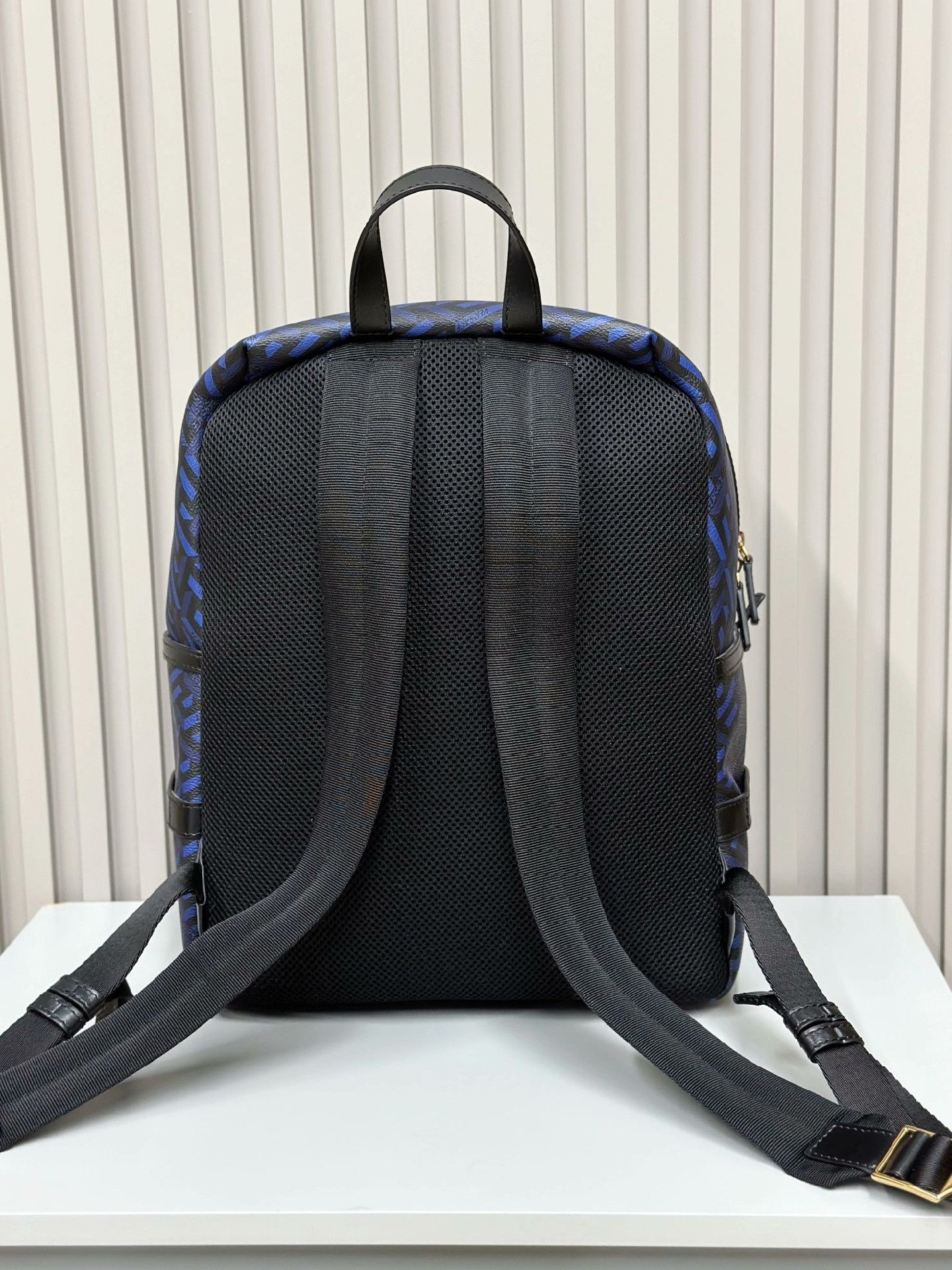 Versace VERSACE LA GRECA Blue Backpack Size ONE SIZE - 3 Thumbnail