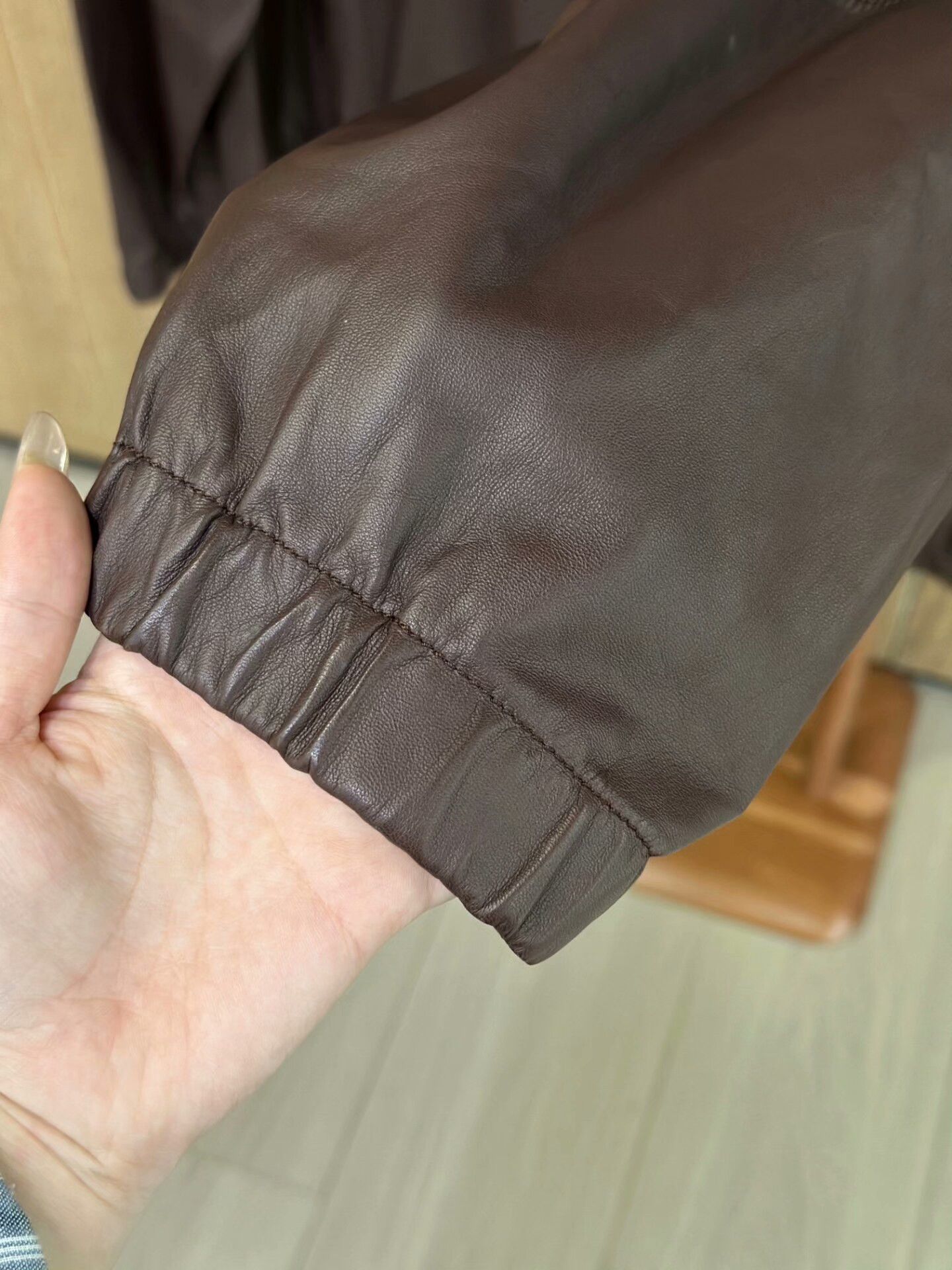 Bottega Veneta BV Bottega Veneta Red-Brown Leather Jacket Size US M / EU 48-50 / 2 - 5 Thumbnail