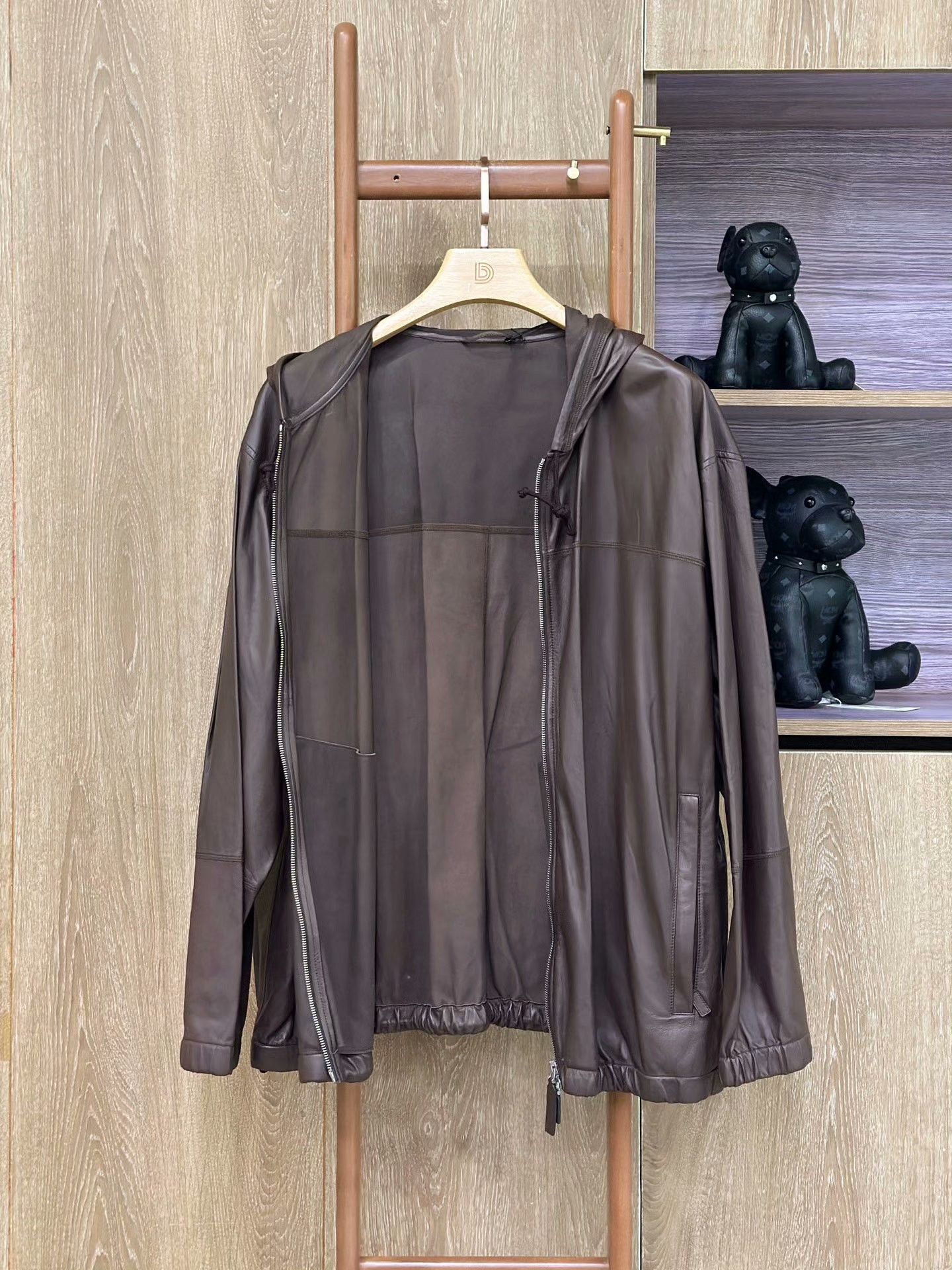 Bottega Veneta BV Bottega Veneta Red-Brown Leather Jacket Size US M / EU 48-50 / 2 - 3 Thumbnail