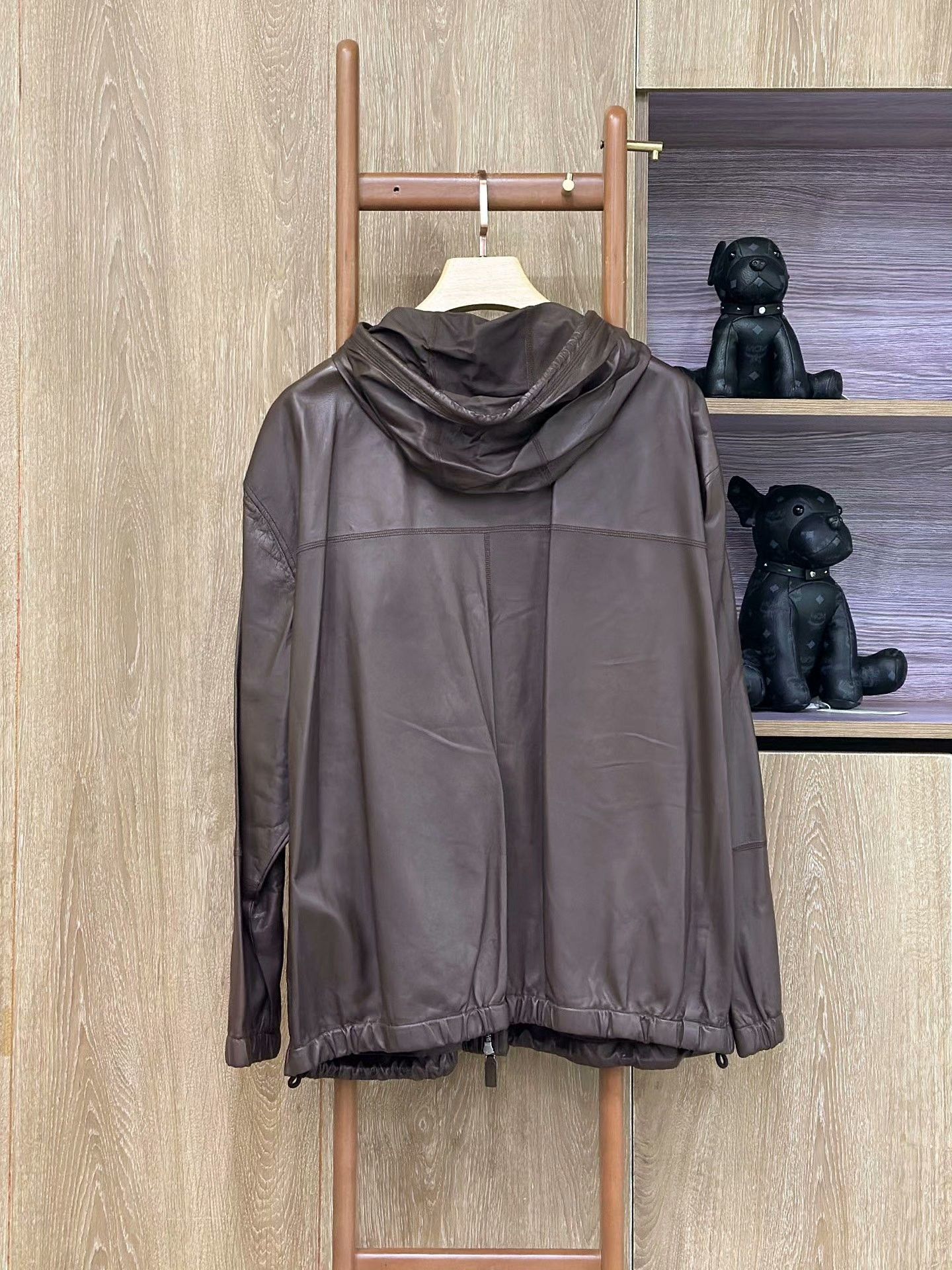 Bottega Veneta BV Bottega Veneta Red-Brown Leather Jacket Size US M / EU 48-50 / 2 - 2 Thumbnail