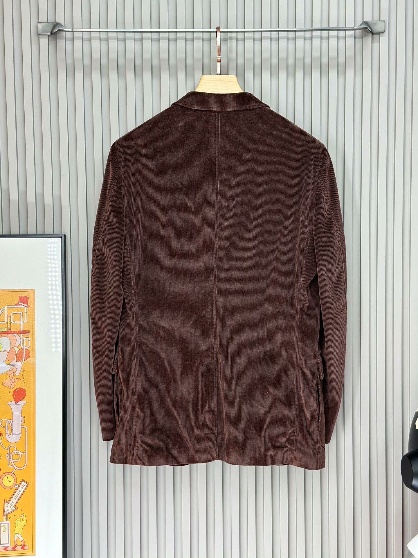 Ermenegildo Zegna Ermenegildo Zegna Corduroy Casual Blazer Size US M / EU 48-50 / 2 - 2 Thumbnail