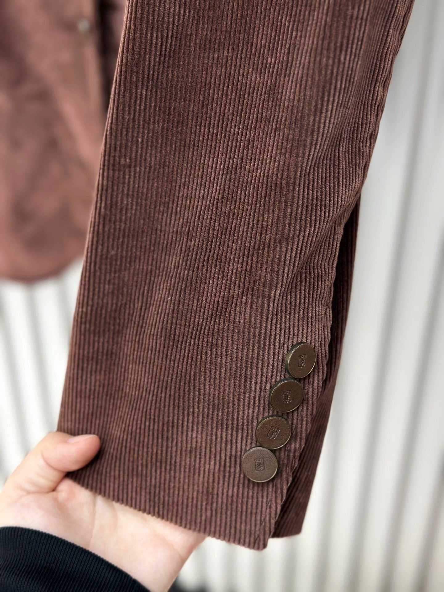 Ermenegildo Zegna Ermenegildo Zegna Corduroy Casual Blazer Size US M / EU 48-50 / 2 - 5 Thumbnail