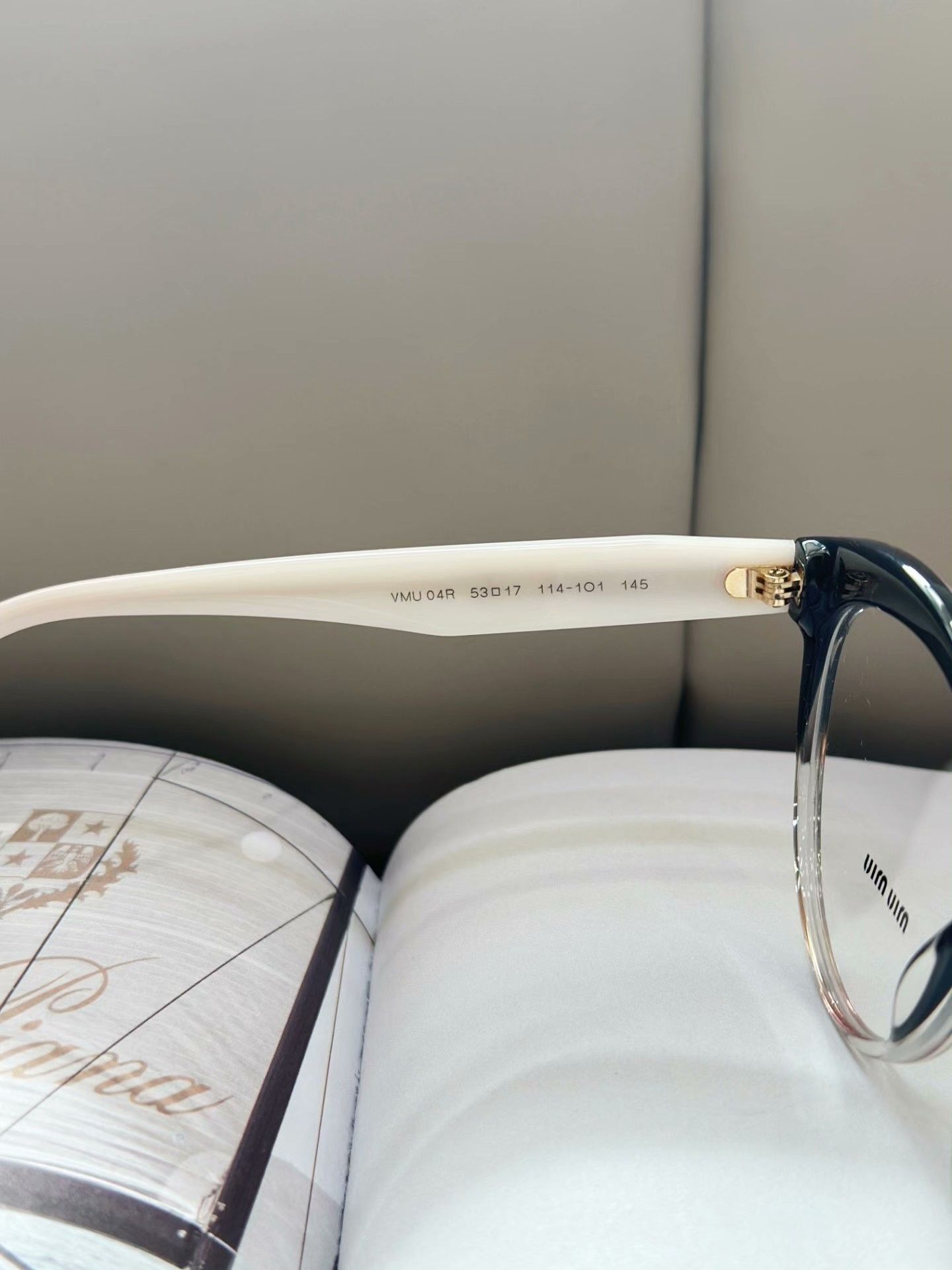 Miu Miu Miumiu Black Square-Round Plain Glasses Size ONE SIZE - 6 Thumbnail