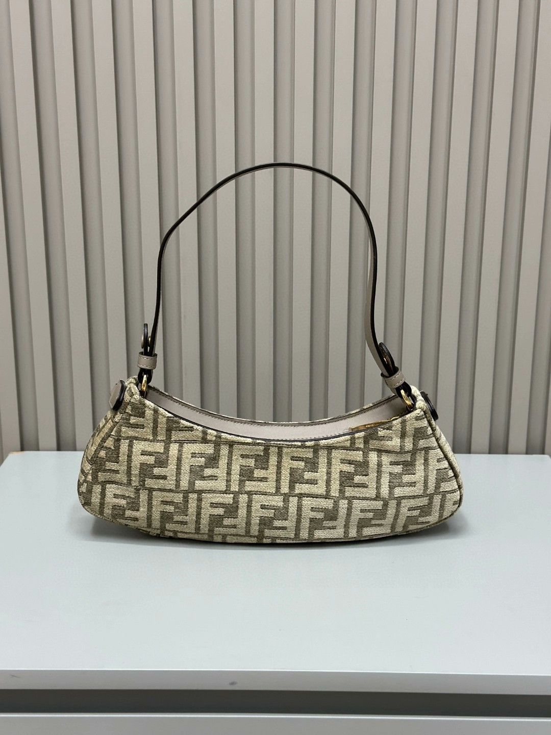 Fendi FENDI O'Lock Crescent Monogram Shoulder Bag Size ONE SIZE - 6 Thumbnail