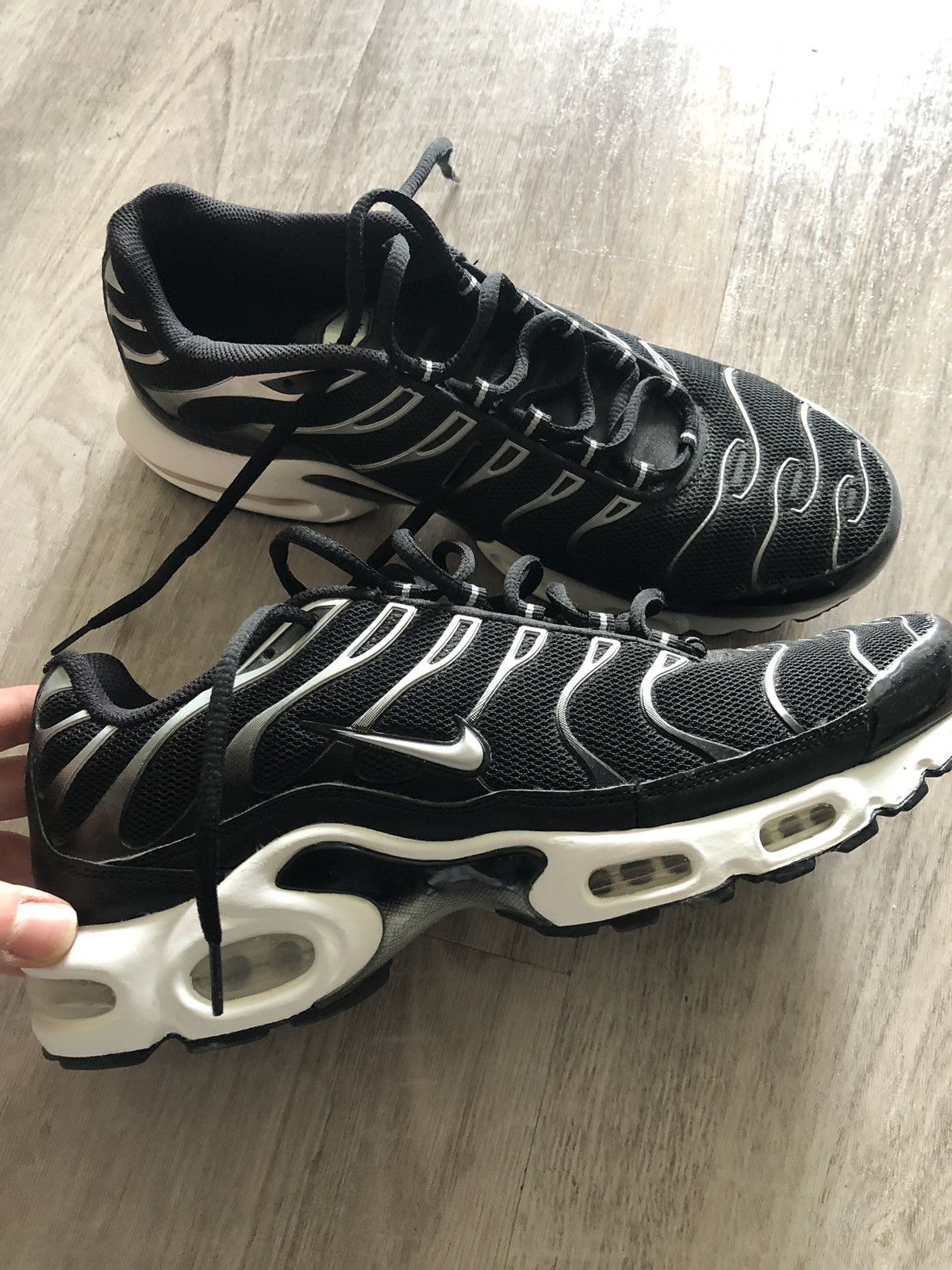 Nike Nike TN black / silver Size US 10 / EU 43 - 1 Preview