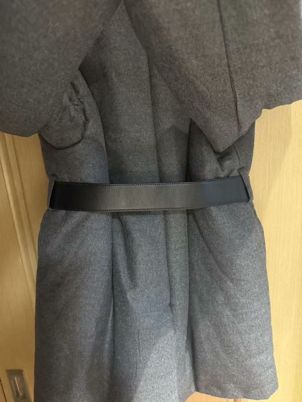 Prada Prada Gray Wool Cashmere Coat Size XS / US 0-2 / IT 36-38 - 5 Thumbnail