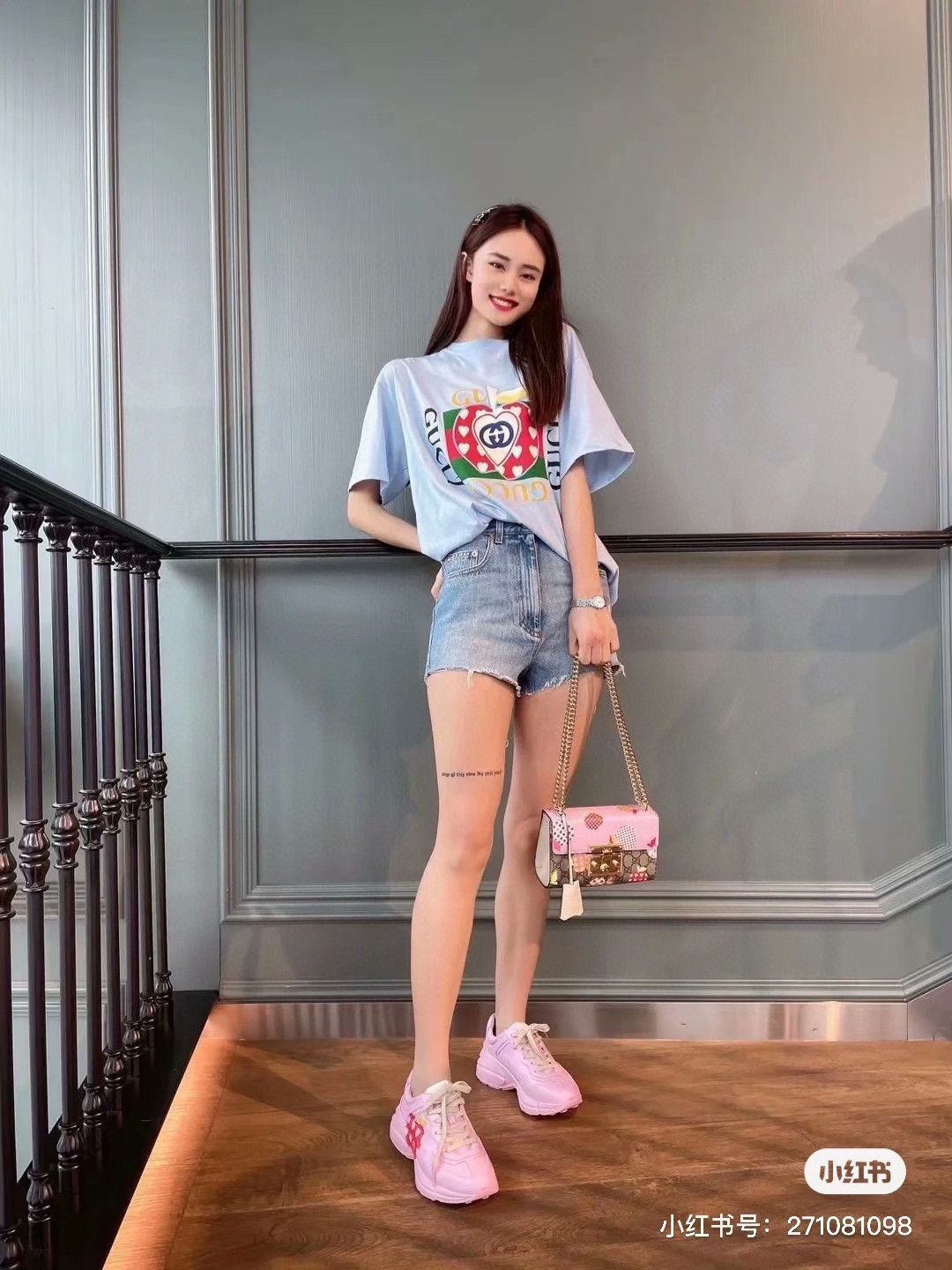 Gucci Gucci SS21 x Donald Duck Denim Shorts Women Size 24" / US 00 / IT 34 - 6 Thumbnail