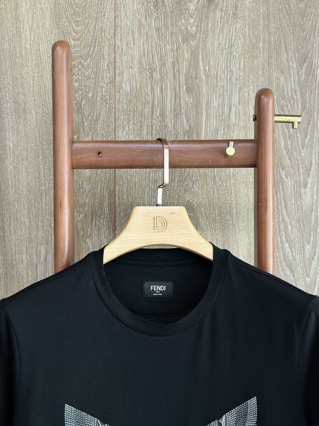 Fendi FENDI Black Crewneck Casual T-Shirt Size US S / EU 44-46 / 1 - 3 Thumbnail