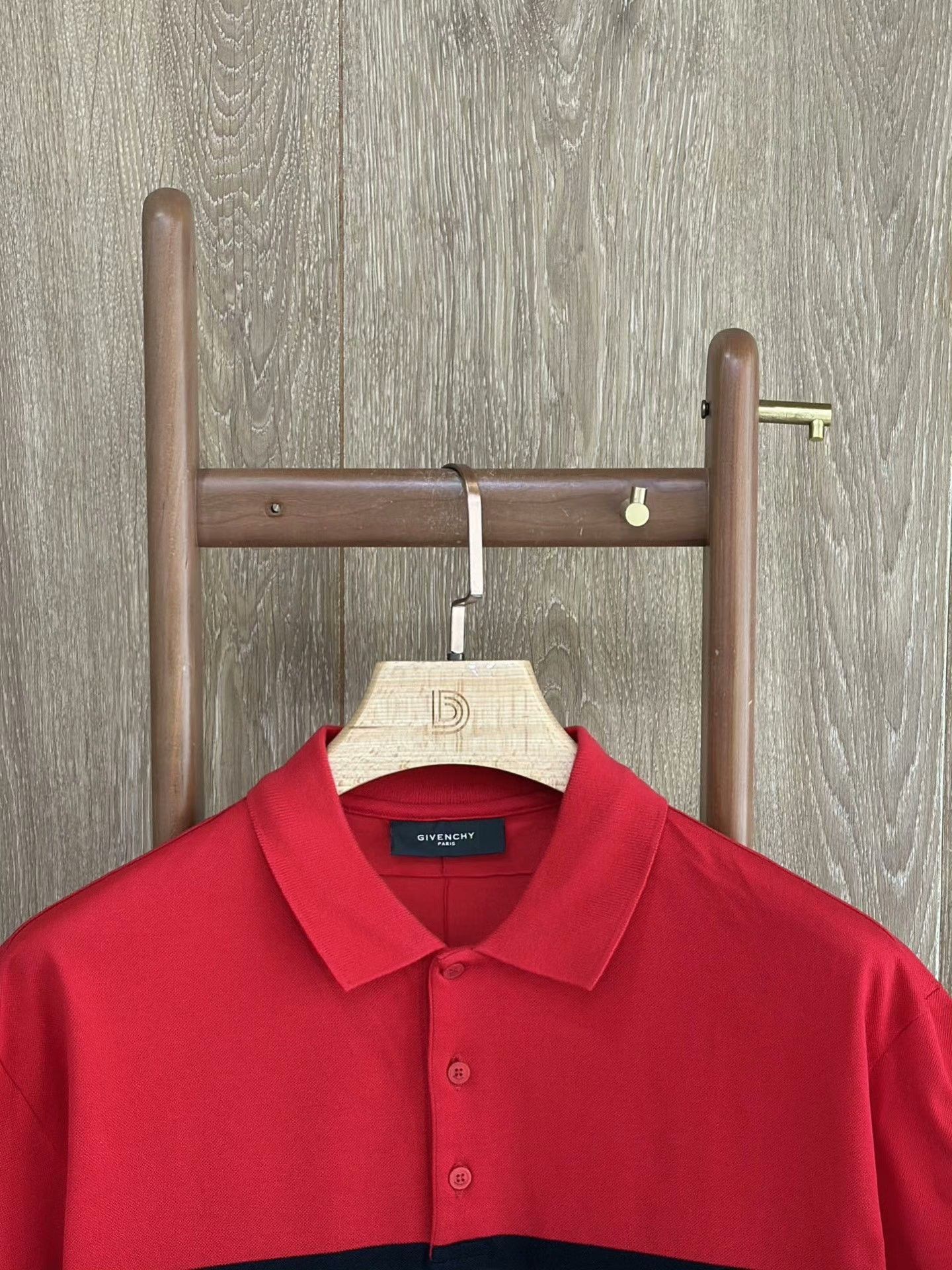Givenchy Givenchy Red-Black-White Casual Polo Size US M / EU 48-50 / 2 - 3 Thumbnail