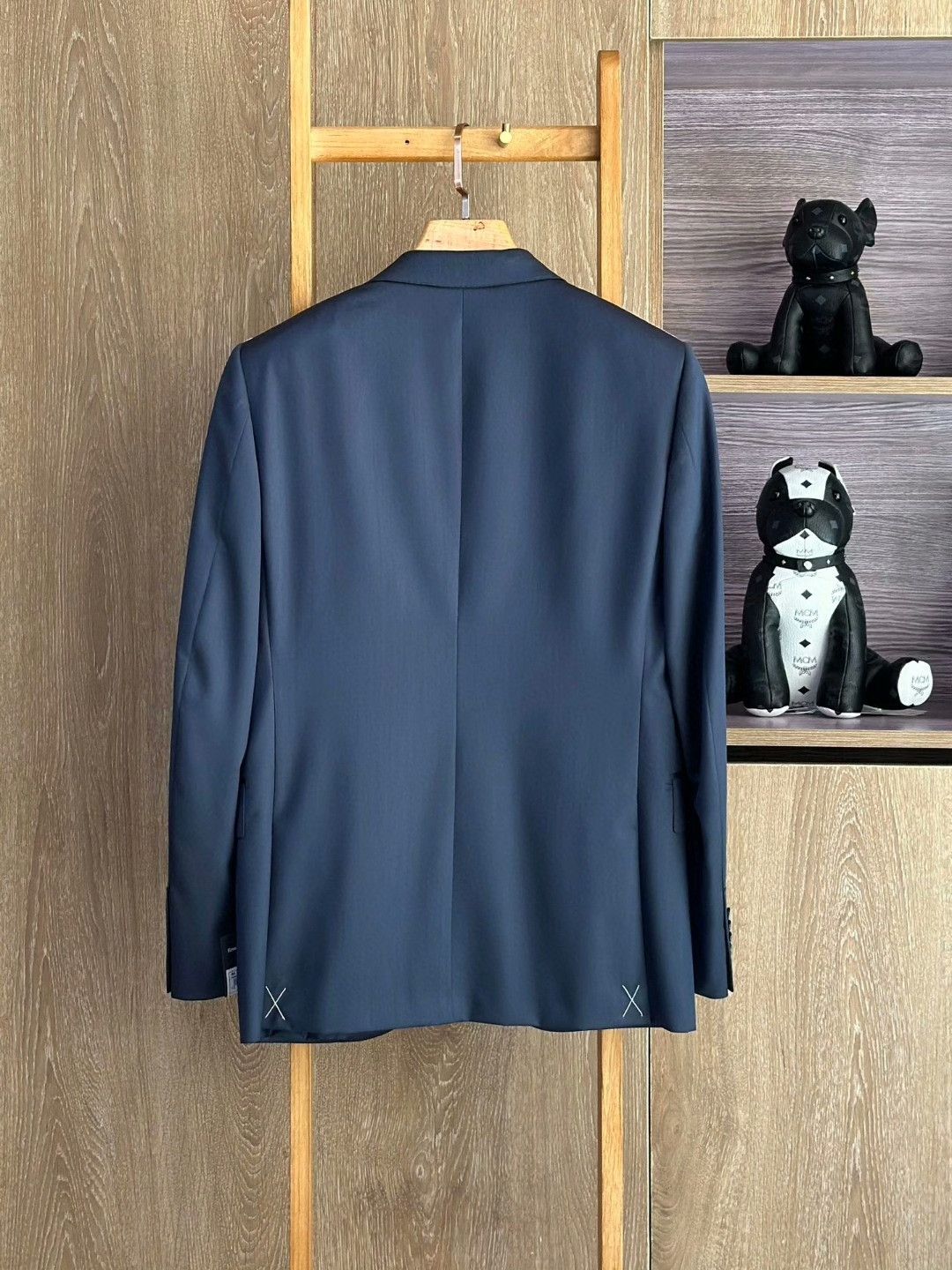 Ermenegildo Zegna Ermenegildo Zegna Dark Blue Wool Suit Size US S / EU 44-46 / 1 - 3 Thumbnail
