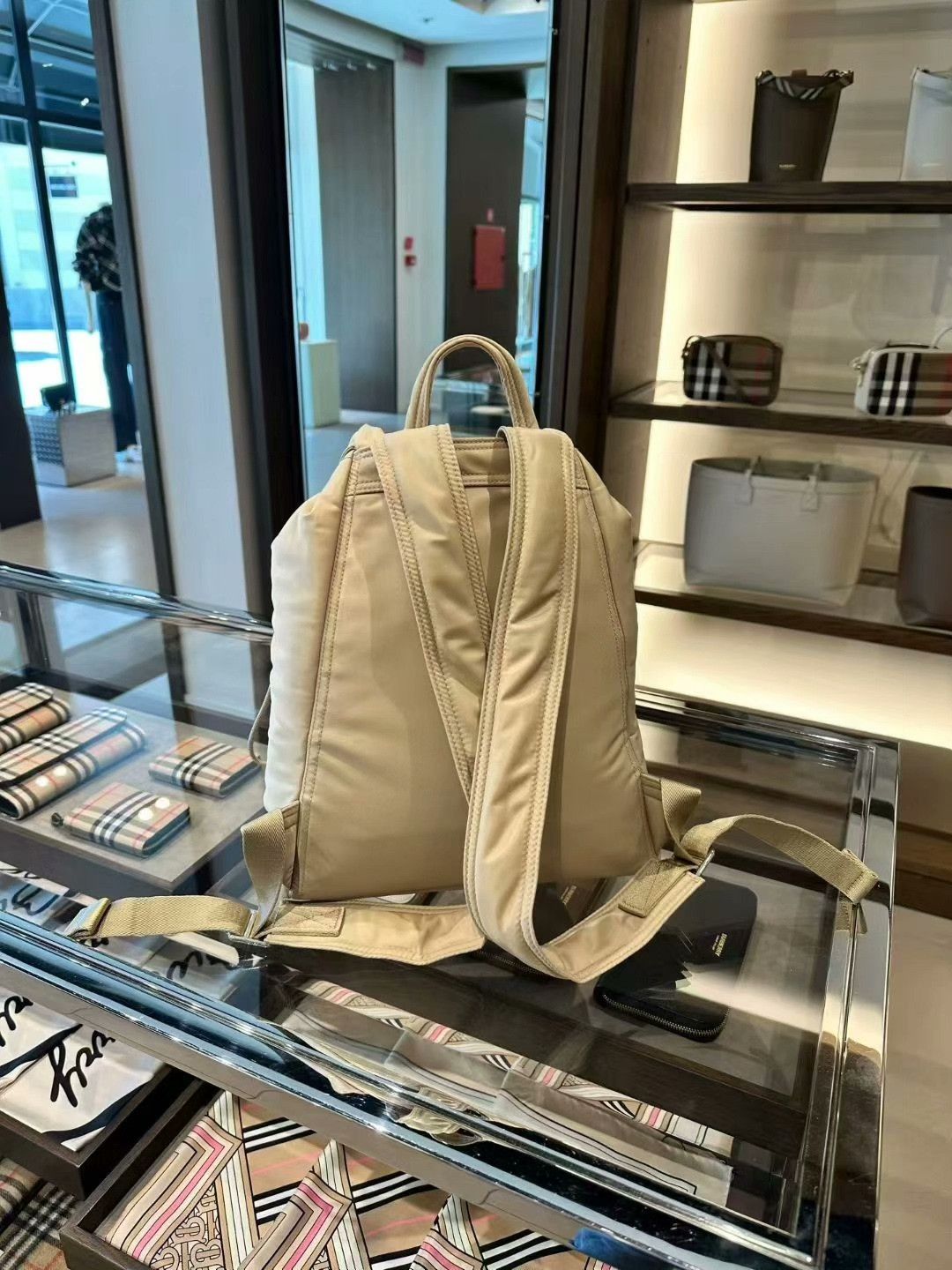 Burberry Burberry Medium Nylon Backpack Size ONE SIZE - 2 Thumbnail