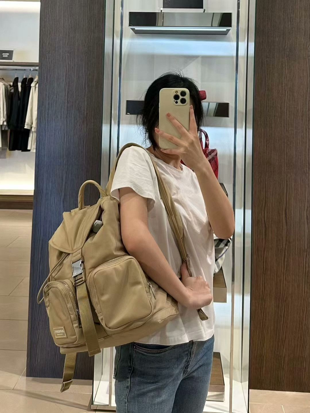 Burberry Burberry Medium Nylon Backpack Size ONE SIZE - 7 Thumbnail
