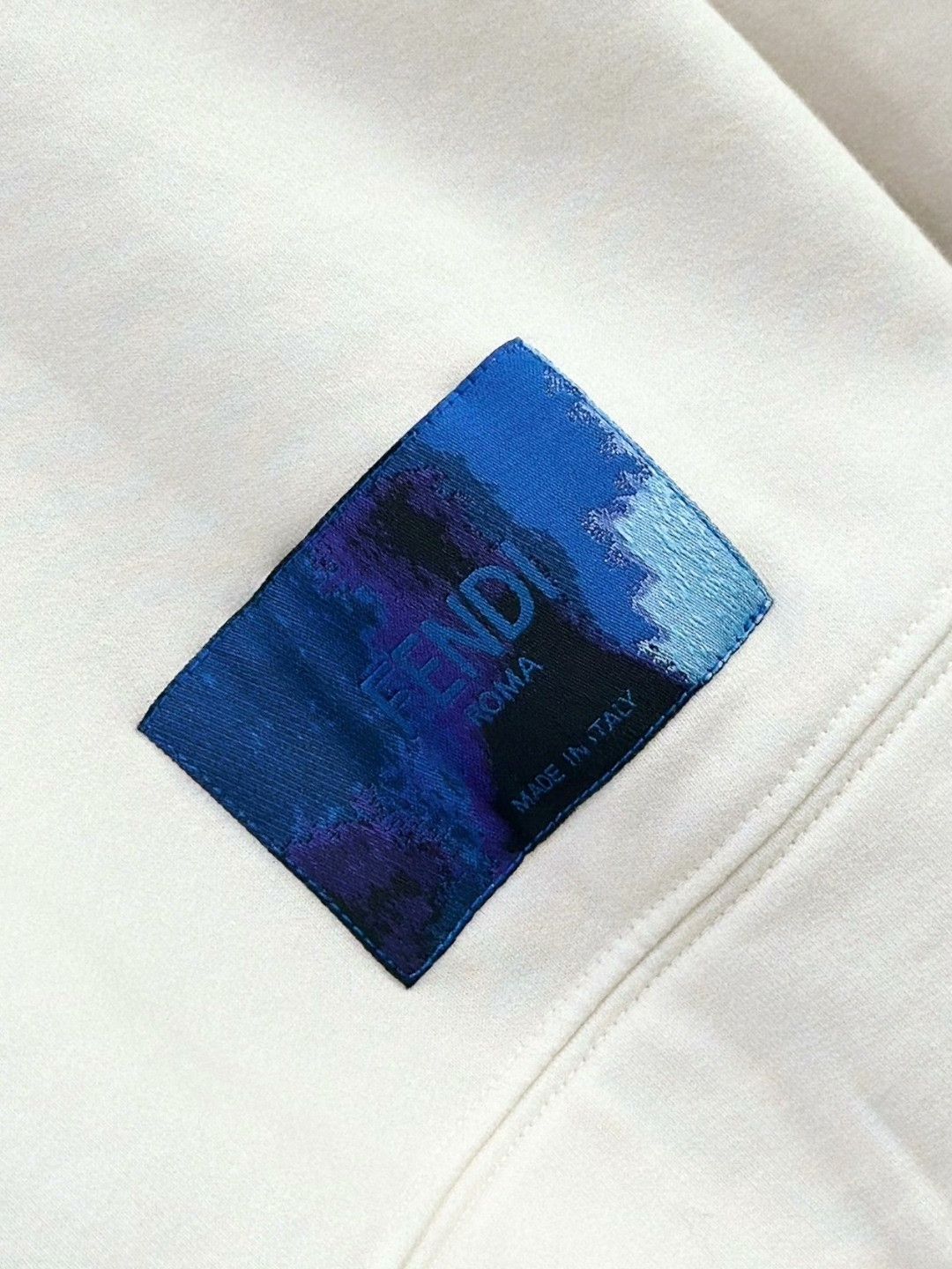 Fendi FENDI Tie-Dye Gradient Cotton Sweatshirt Size US M / EU 48-50 / 2 - 5 Thumbnail