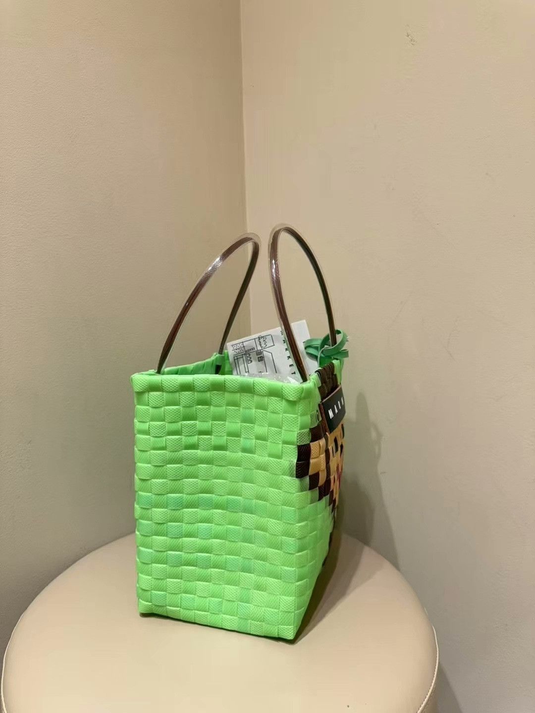 Marni Marni Woven Monkey Tote Bag Size ONE SIZE - 2 Thumbnail