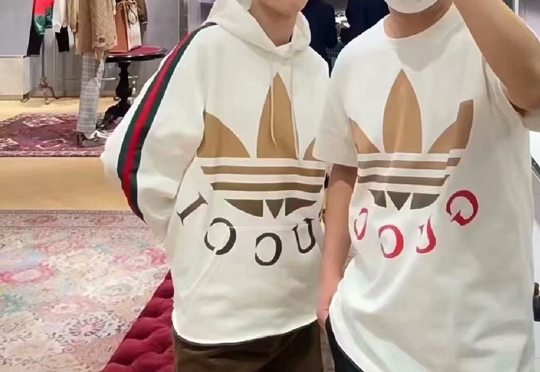 Gucci Gucci x Adidas Collaborative Hoodie Size US S / EU 44-46 / 1 - 7 Thumbnail