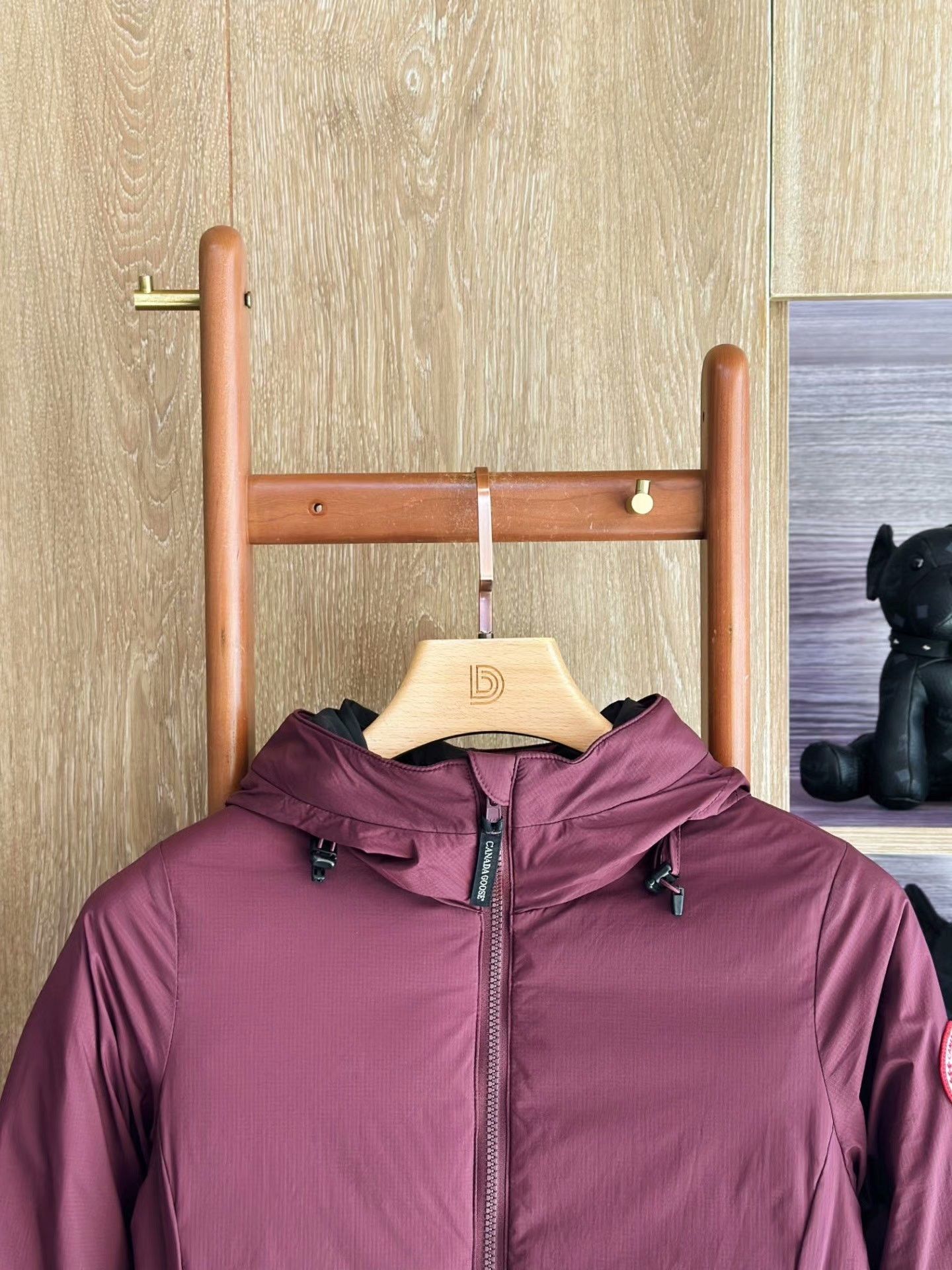 Canada Goose Canada Goose Red Hooded Down Jacket Size US XS / EU 42 / 0 - 4 Thumbnail