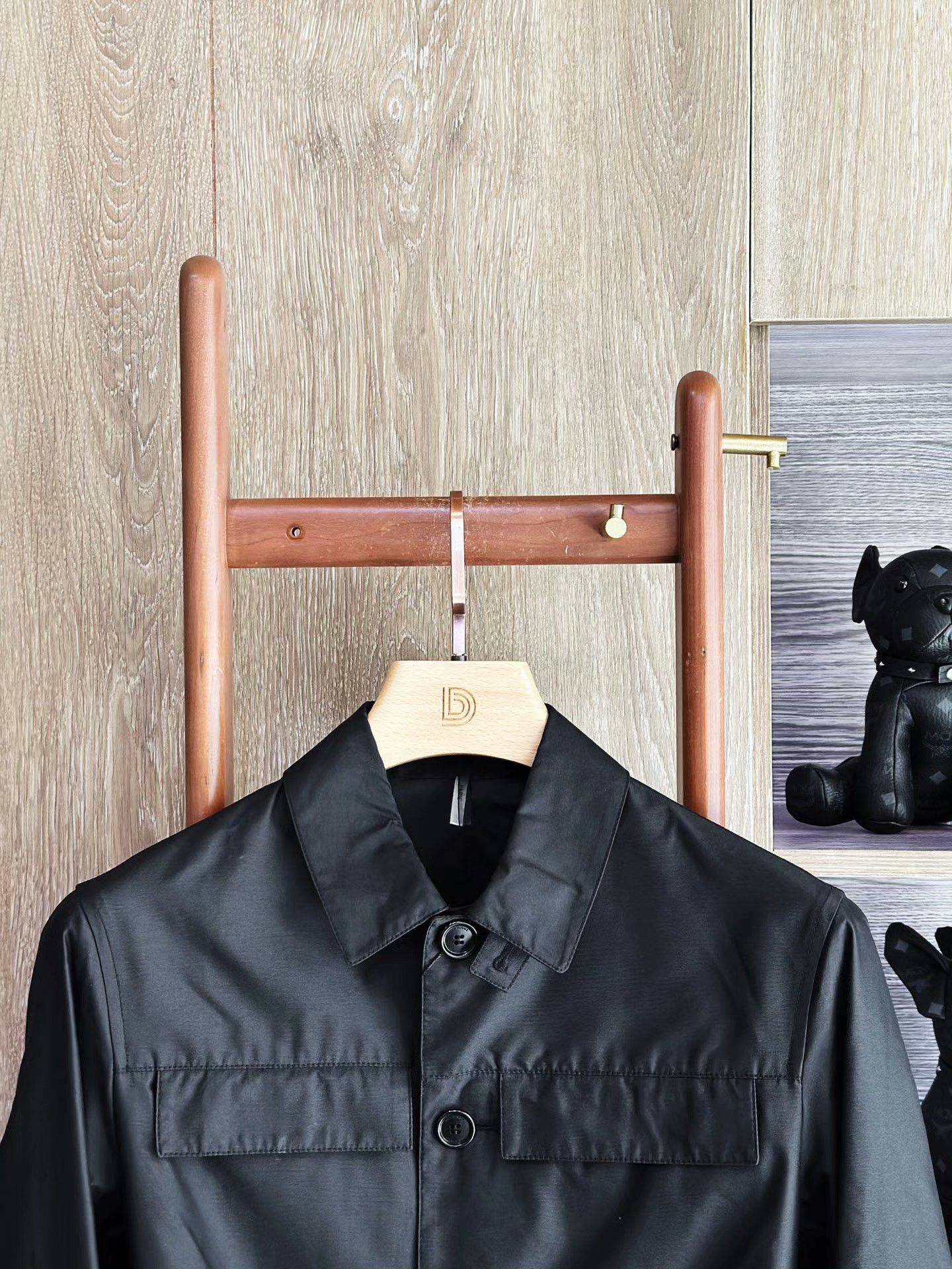 Dior Dior Black Casual Trench Coat Size US S / EU 44-46 / 1 - 4 Thumbnail