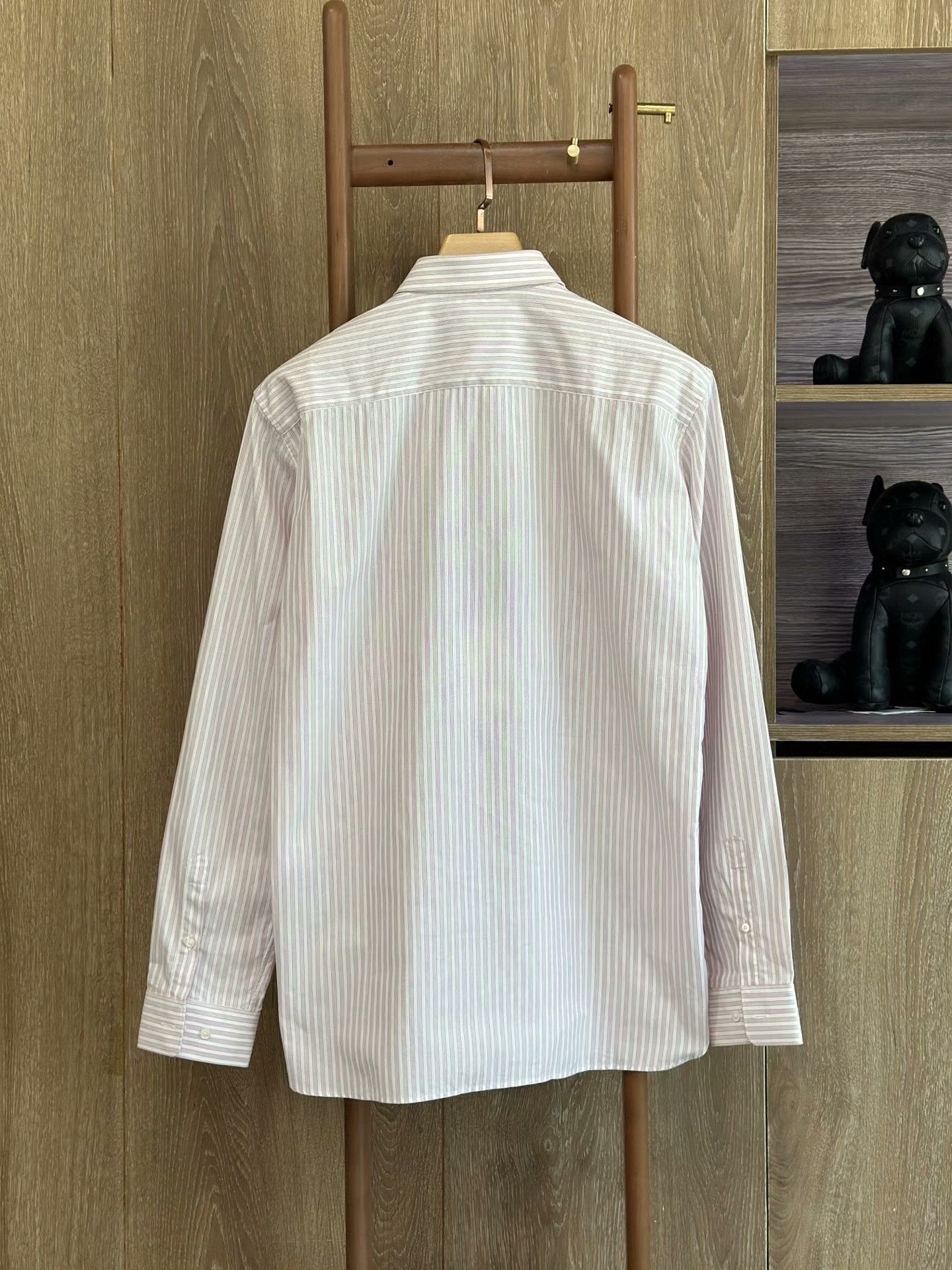 Burberry Burberry Striped Long-Sleeve Casual Shirt Size US M / EU 48-50 / 2 - 2 Thumbnail