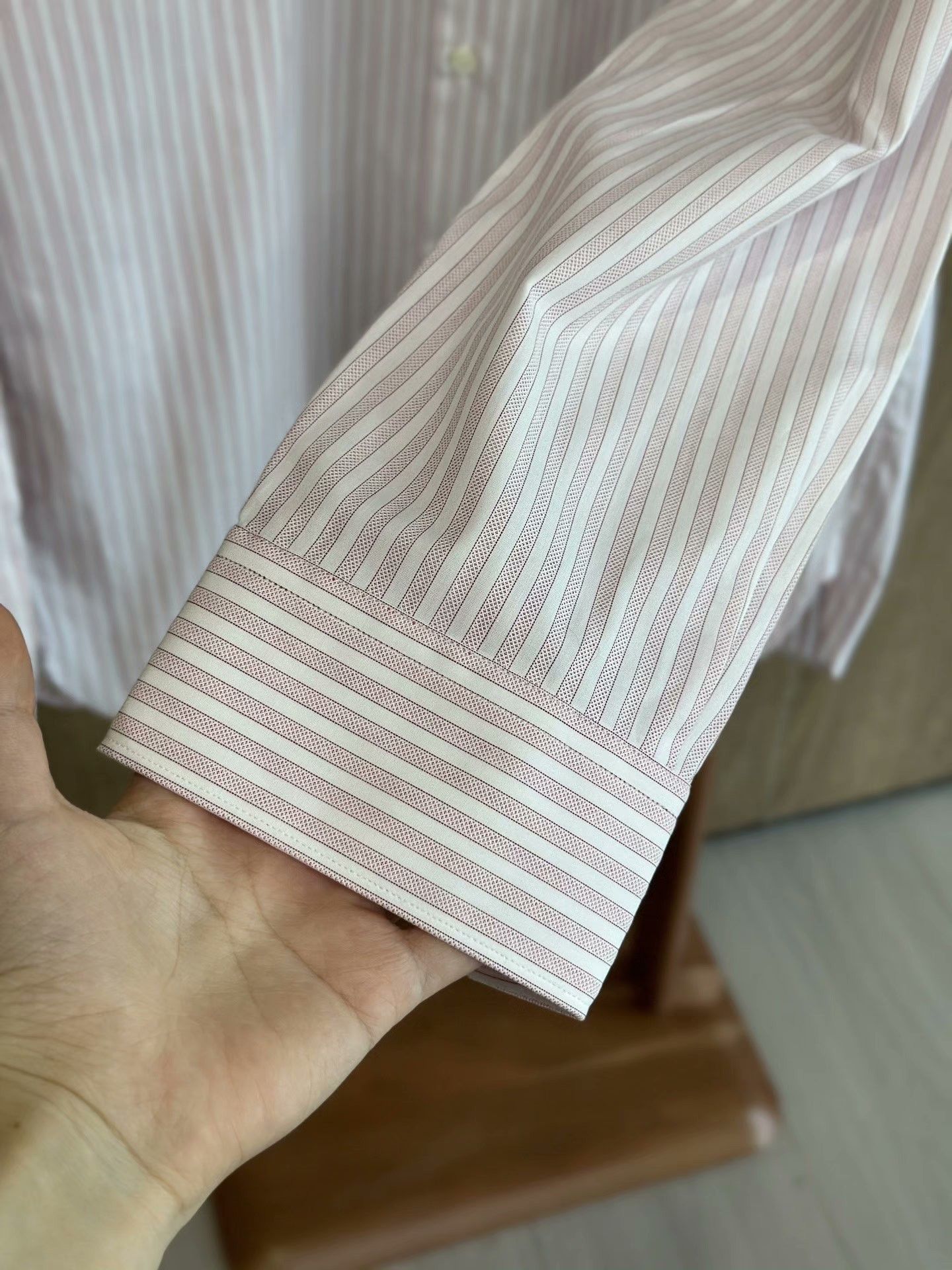 Burberry Burberry Striped Long-Sleeve Casual Shirt Size US M / EU 48-50 / 2 - 4 Thumbnail