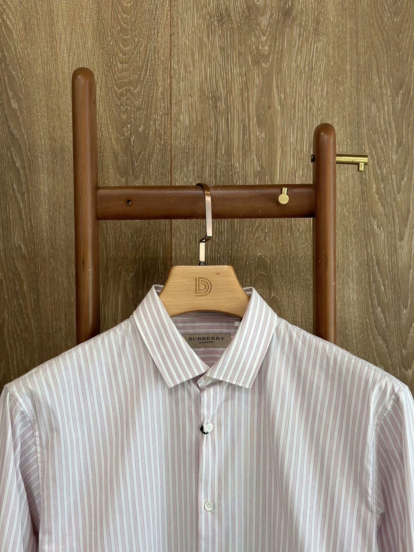 Burberry Burberry Striped Long-Sleeve Casual Shirt Size US M / EU 48-50 / 2 - 3 Thumbnail