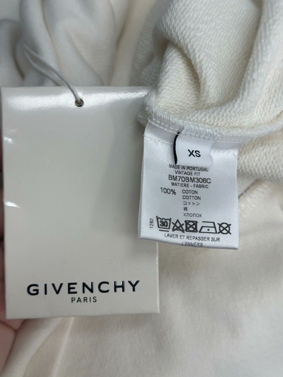 Givenchy Givenchy Beige Crewneck Sweatshirt Size US S / EU 44-46 / 1 - 6 Thumbnail