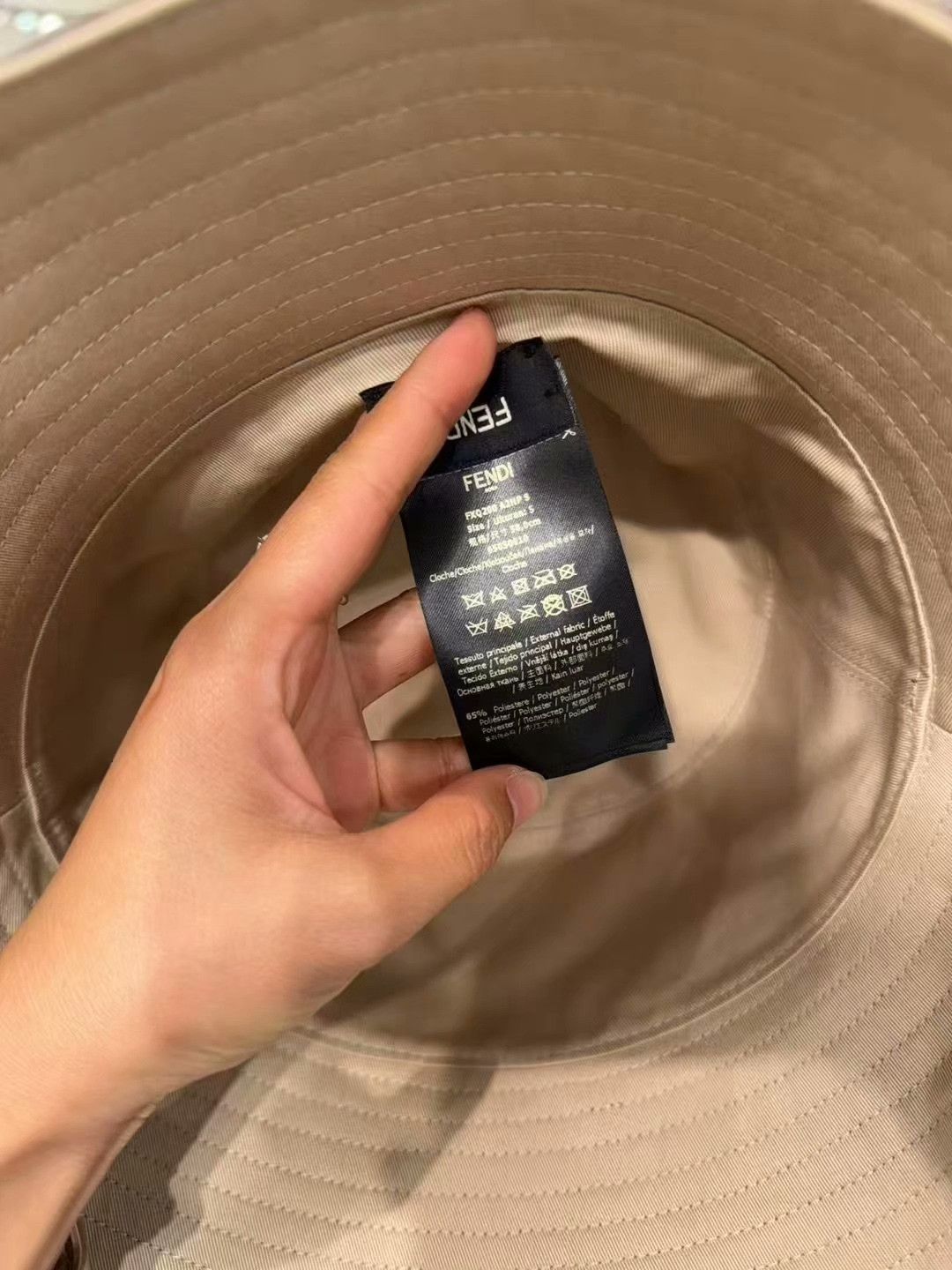 Fendi Fendi Classic Bucket Hat M Size ONE SIZE - 4 Thumbnail