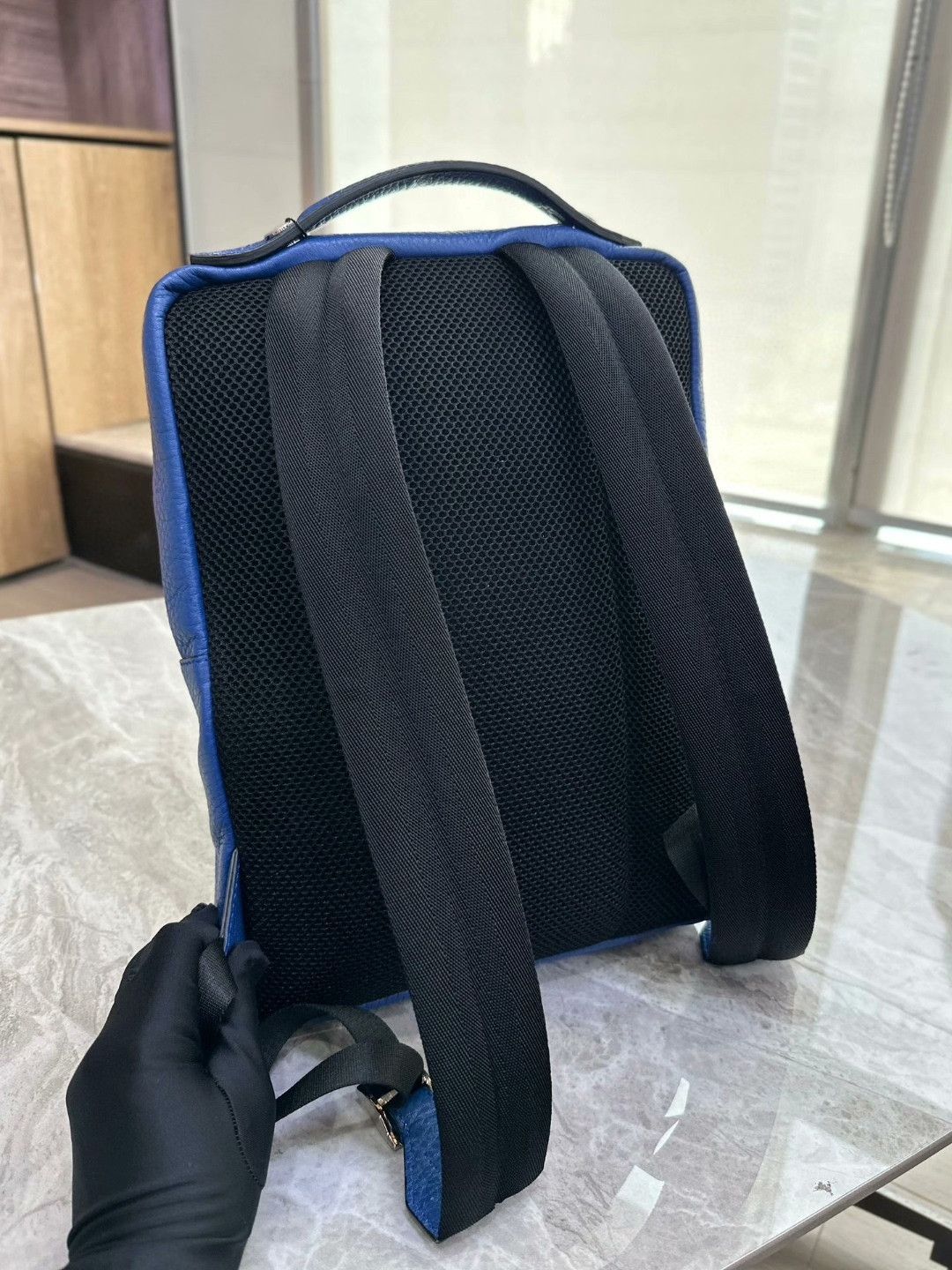Fendi FENDI Blue Casual Backpack Size ONE SIZE - 4 Thumbnail