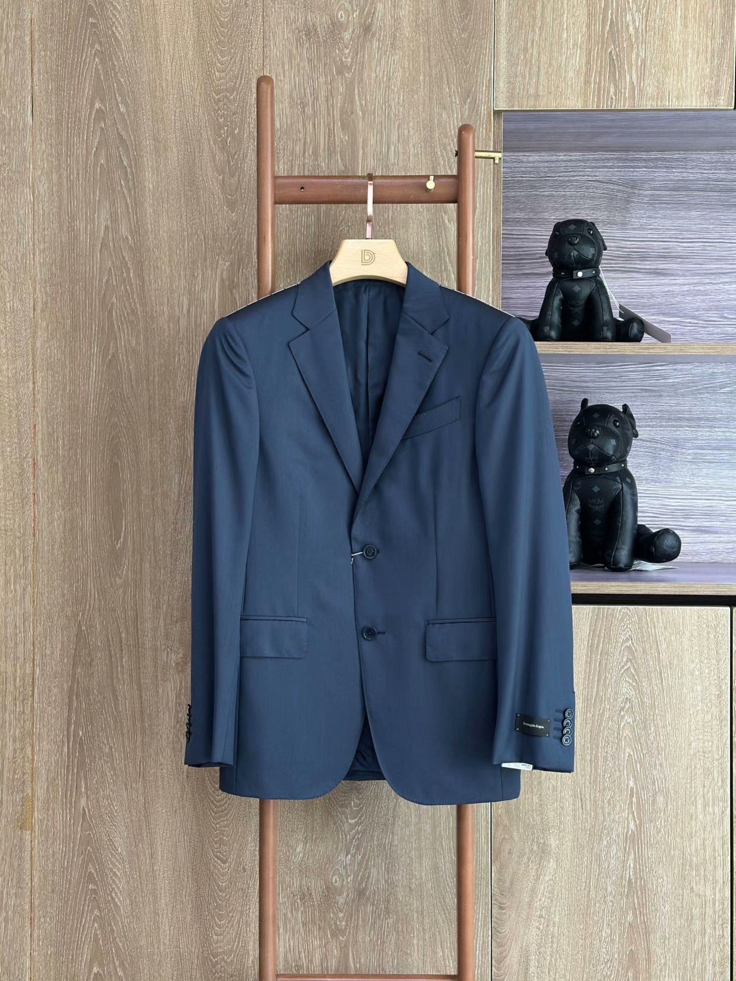 Ermenegildo Zegna Ermenegildo Zegna Navy Wool Suit Size US S / EU 44-46 / 1 - 2 Thumbnail