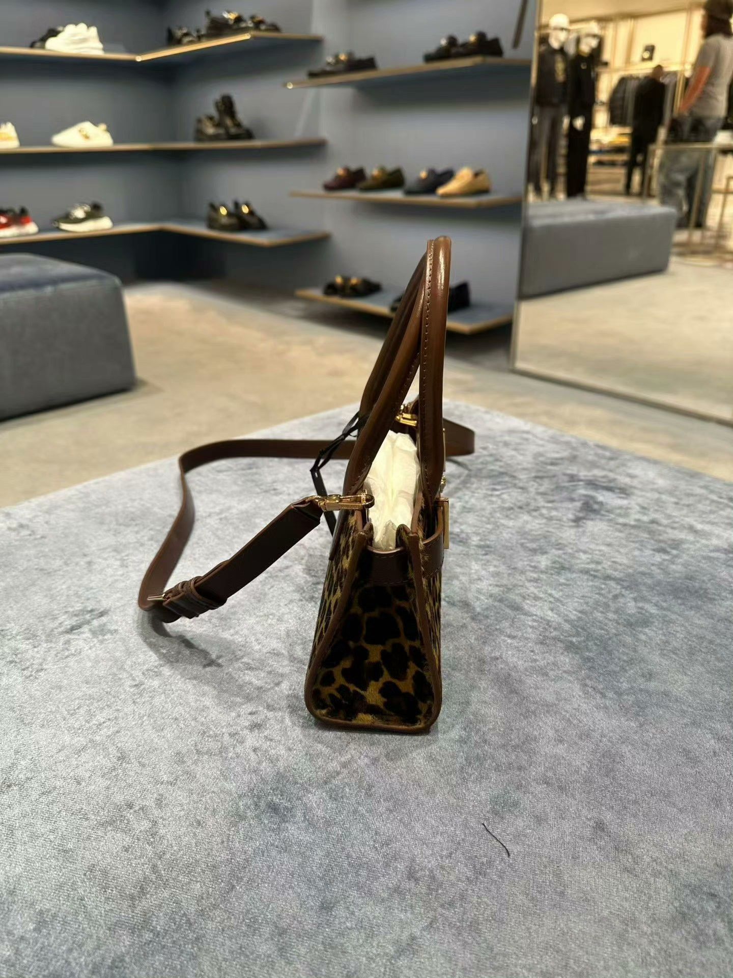 Versace Versace Zhao Lusi Leopard Print Bag Size ONE SIZE - 3 Thumbnail