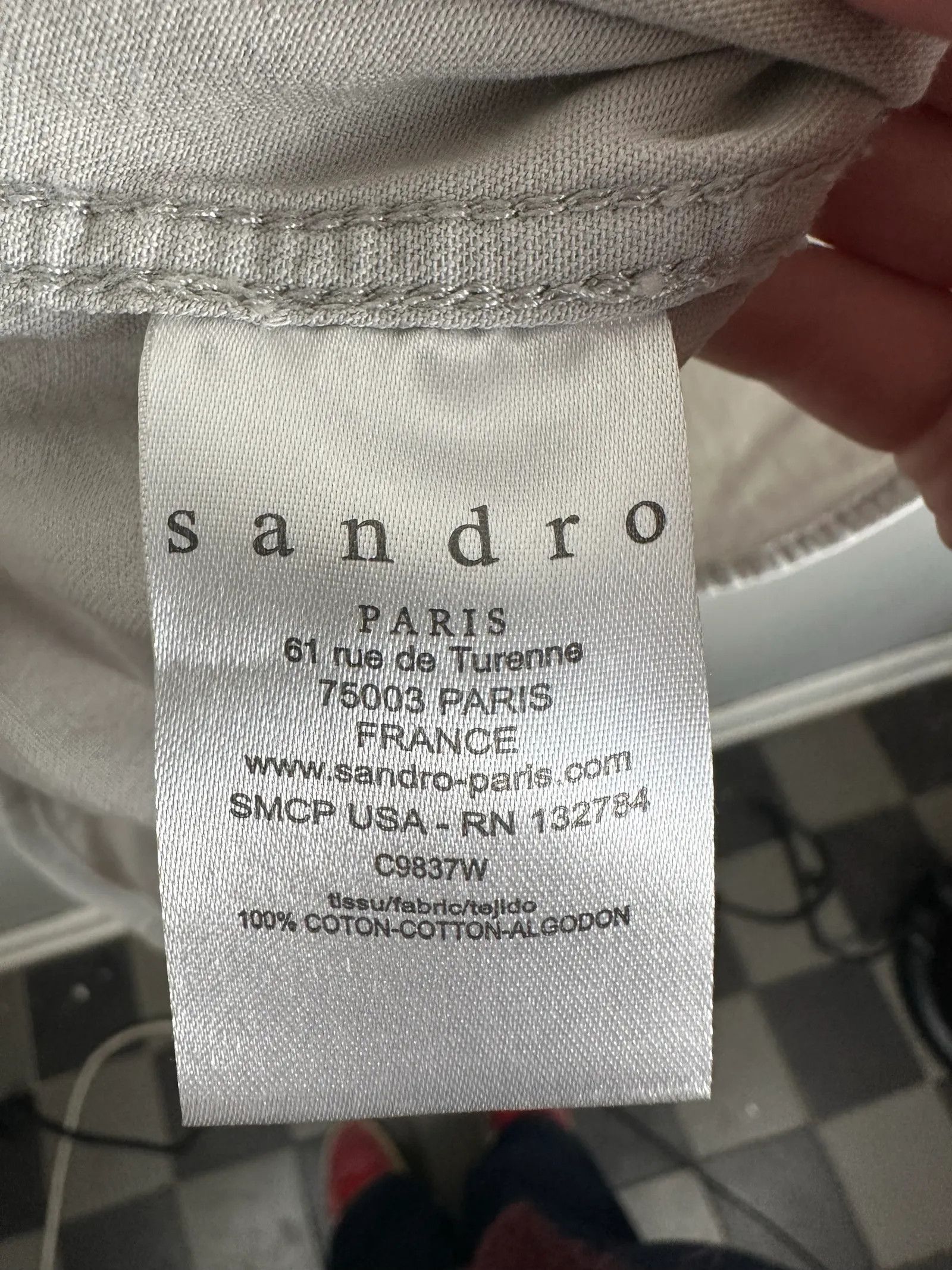Sandro Sandro Shirt Size M / US 6-8 / IT 42-44 - 3 Thumbnail