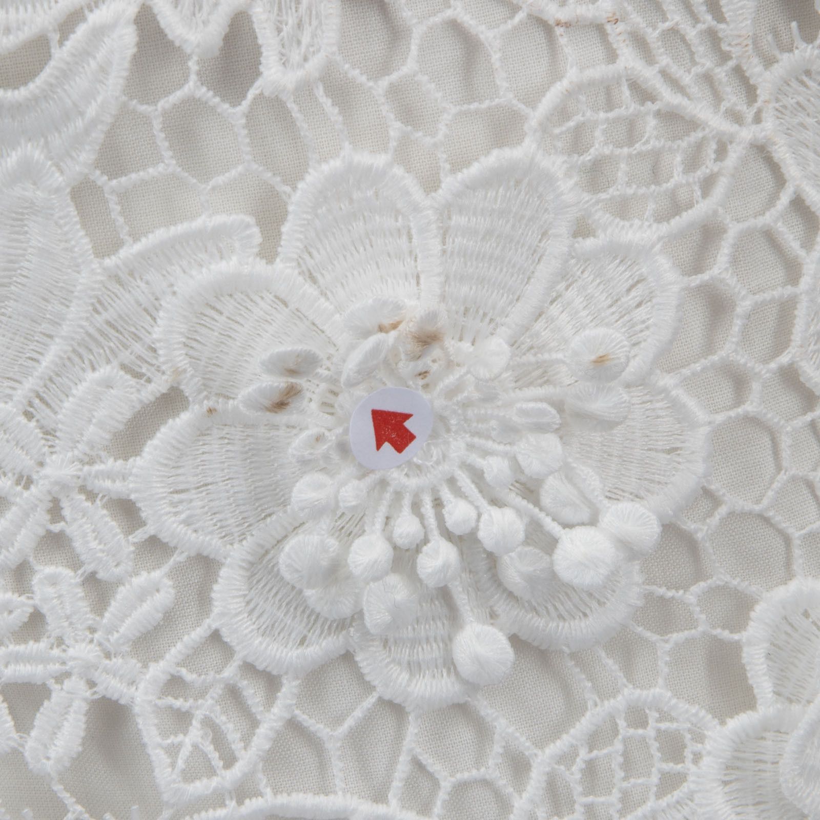 Zimmermann White Floral Embellished Dress Size L / US 10 / IT 46 - 5 Thumbnail