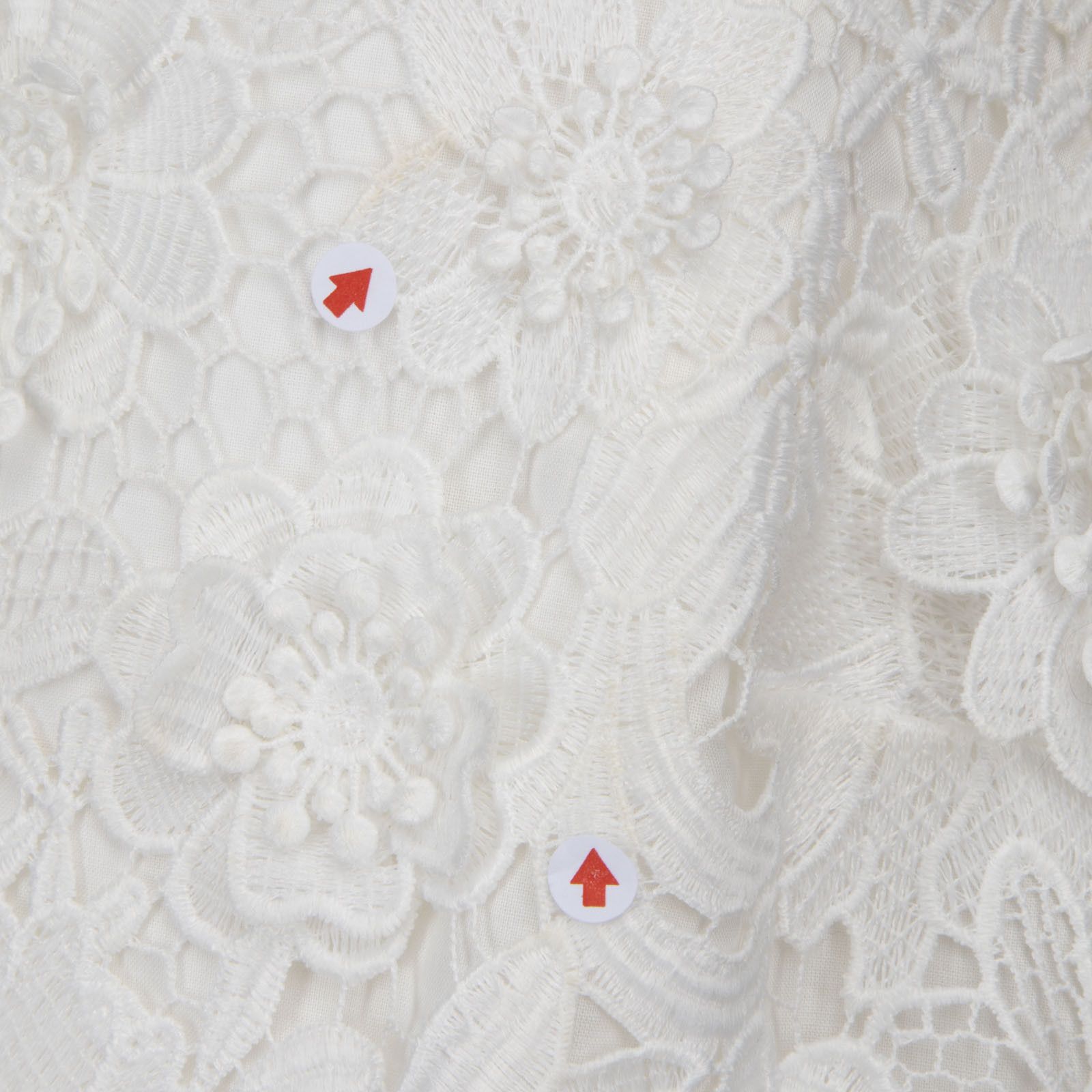 Zimmermann White Floral Embellished Dress Size L / US 10 / IT 46 - 13 Thumbnail