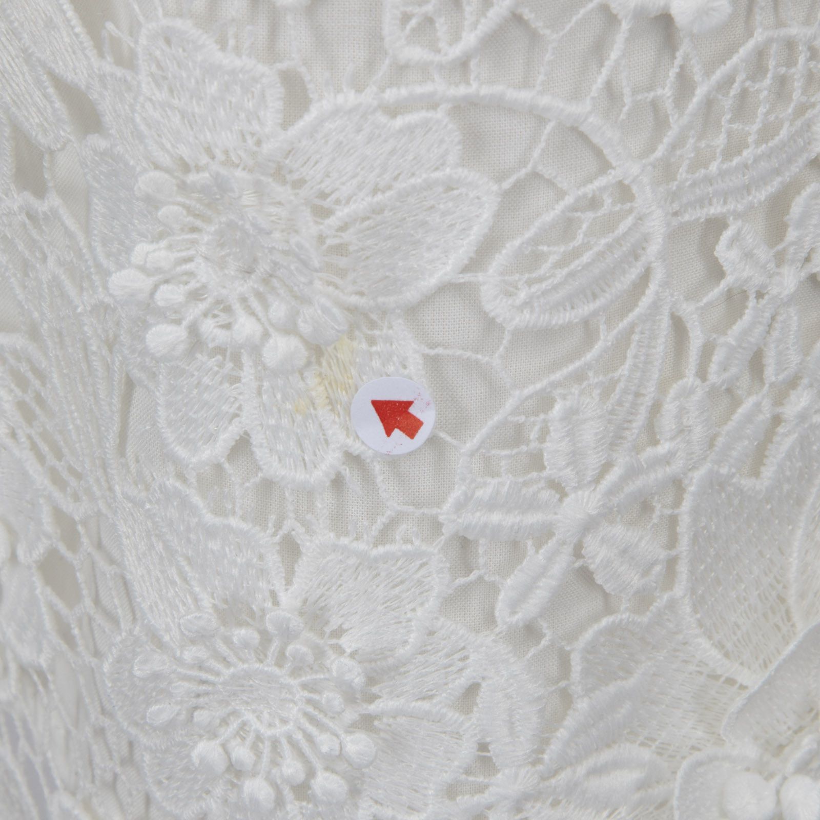 Zimmermann White Floral Embellished Dress Size L / US 10 / IT 46 - 12 Thumbnail
