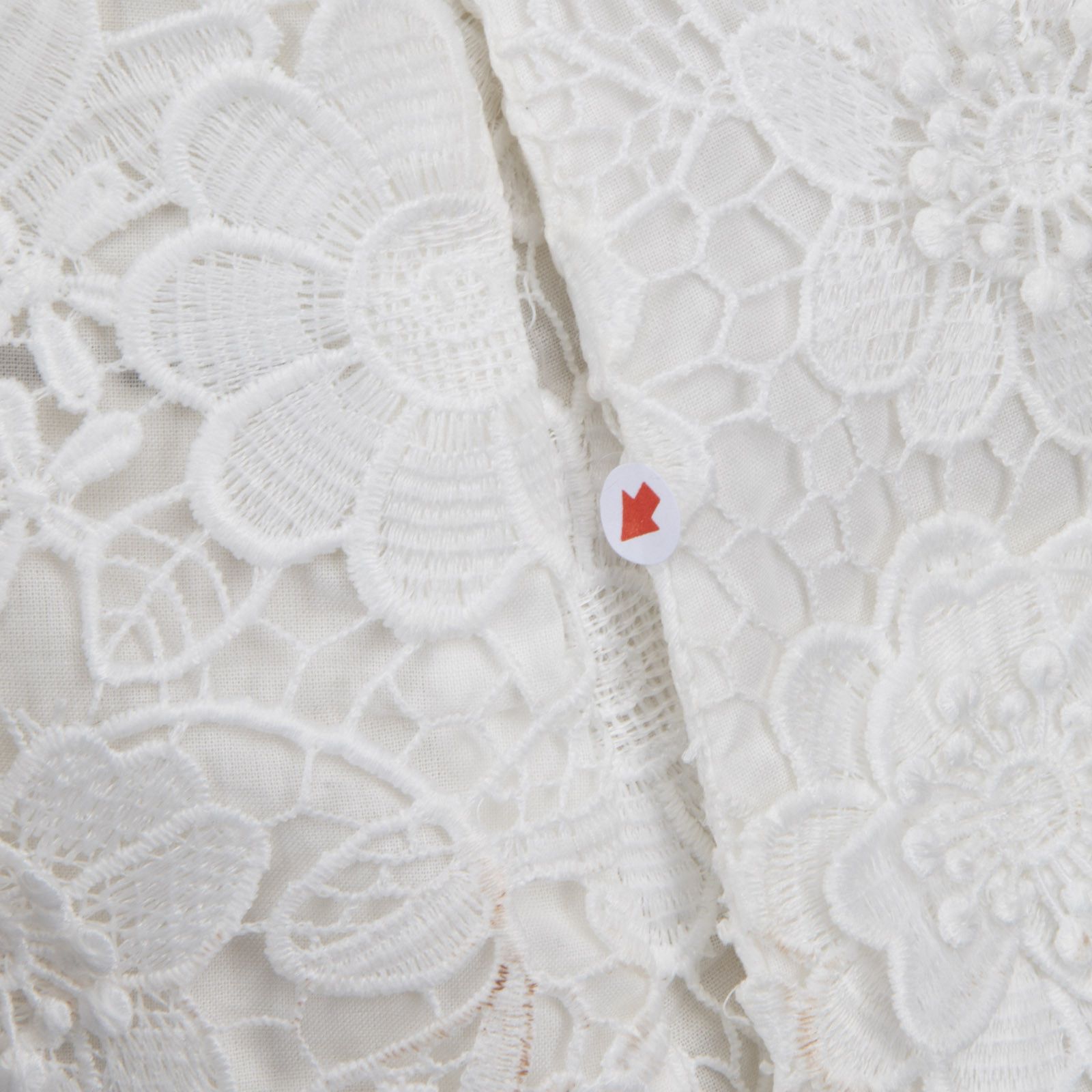 Zimmermann White Floral Embellished Dress Size L / US 10 / IT 46 - 7 Thumbnail