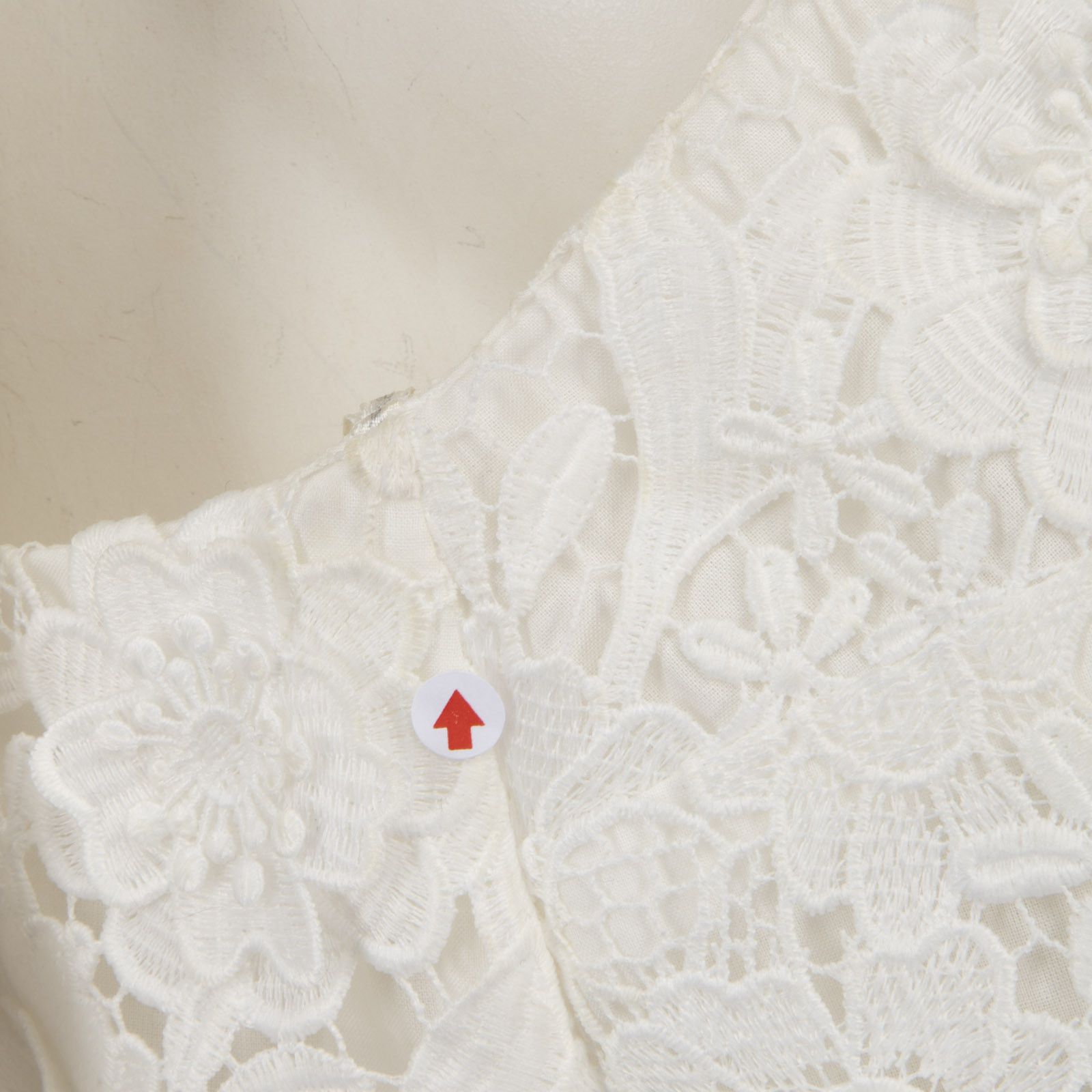 Zimmermann White Floral Embellished Dress Size L / US 10 / IT 46 - 6 Thumbnail