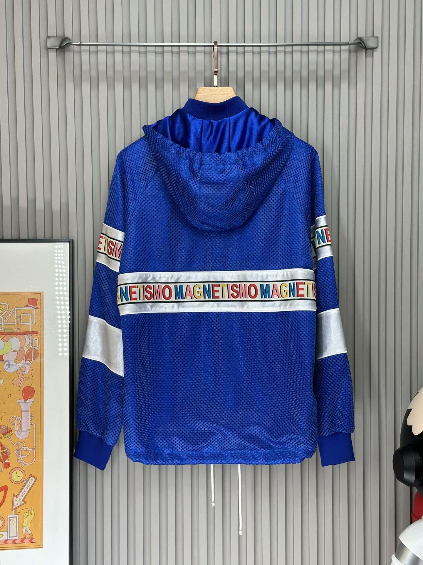 Gucci Gucci Blue Casual Detachable Hood Jacket Size US M / EU 48-50 / 2 - 2 Thumbnail