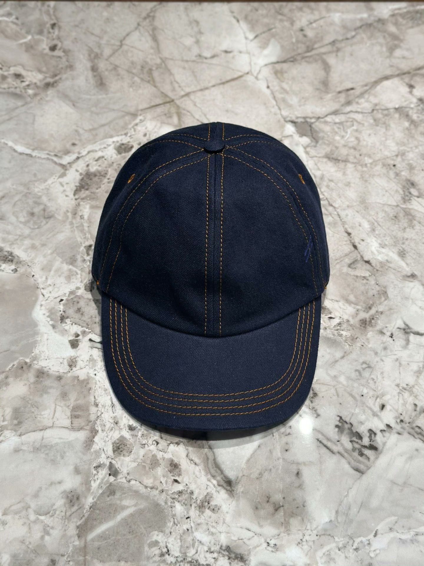 Burberry Burberry Dark Blue Denim Baseball Cap Size ONE SIZE - 8 Thumbnail
