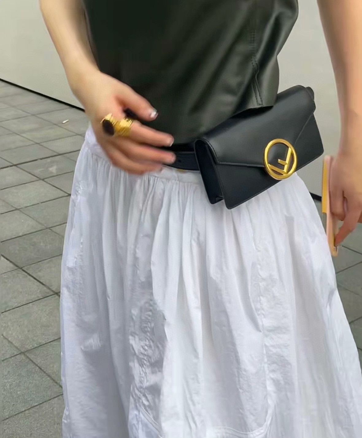 Fendi Fendi Roma Capsule Waist Chain Bag Size ONE SIZE - 7 Thumbnail