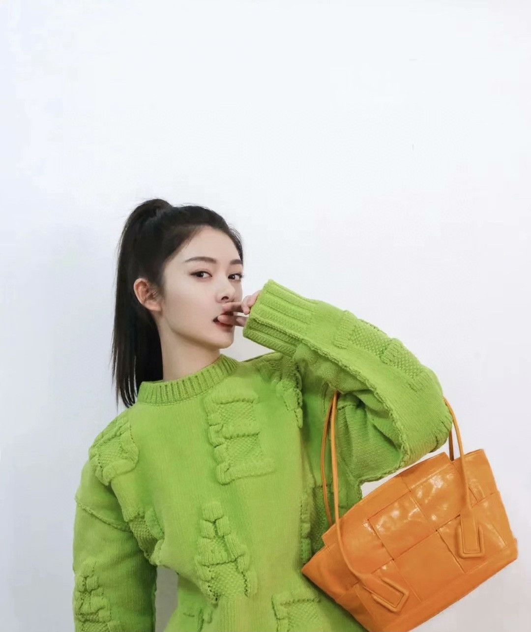 Bottega Veneta BV Kiwi Chenille Sweater Size XS / US 0-2 / IT 36-38 - 4 Thumbnail