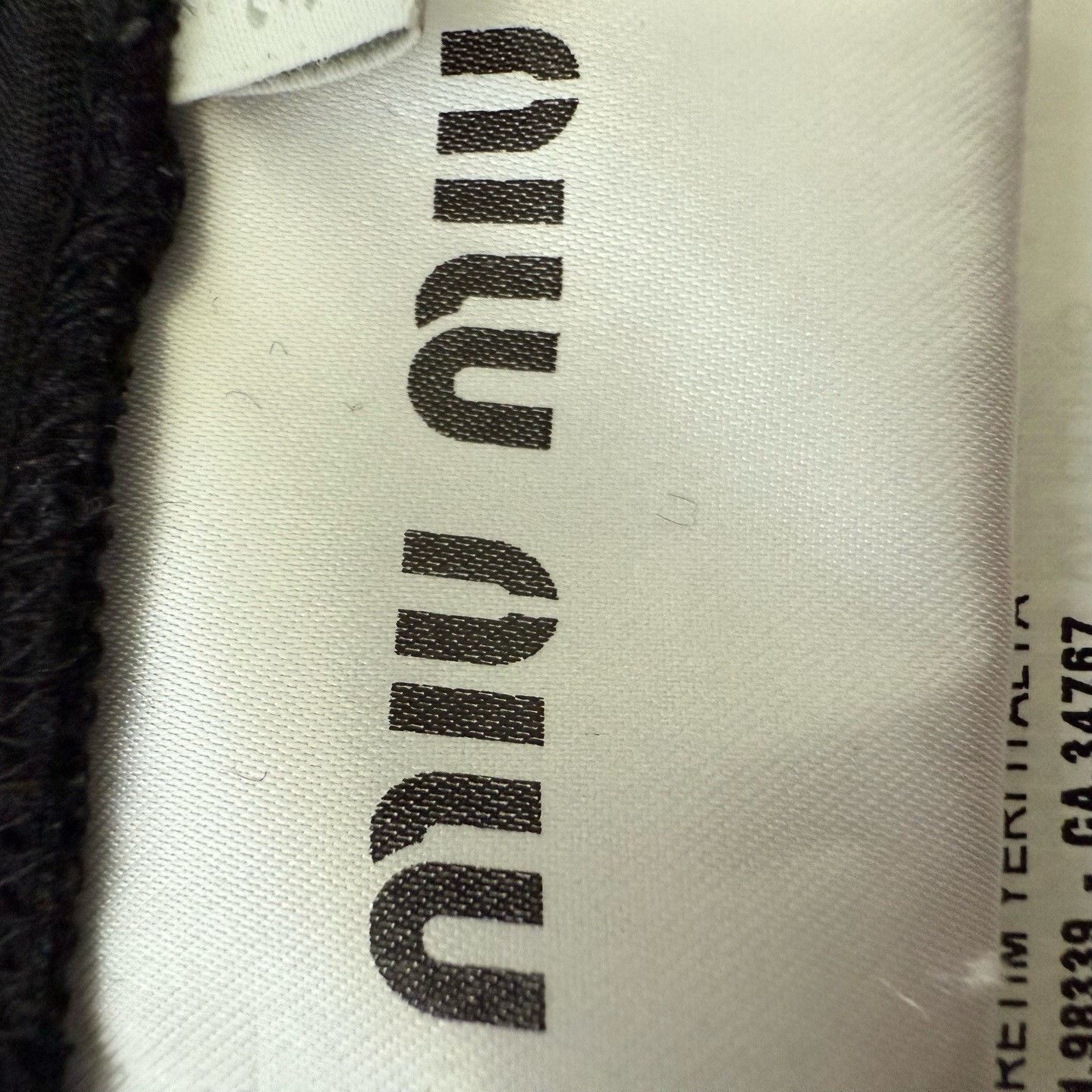Miu Miu Miu Miu Black Letter Logo Velvet Dress Size S / US 4 / IT 40 - 5 Thumbnail
