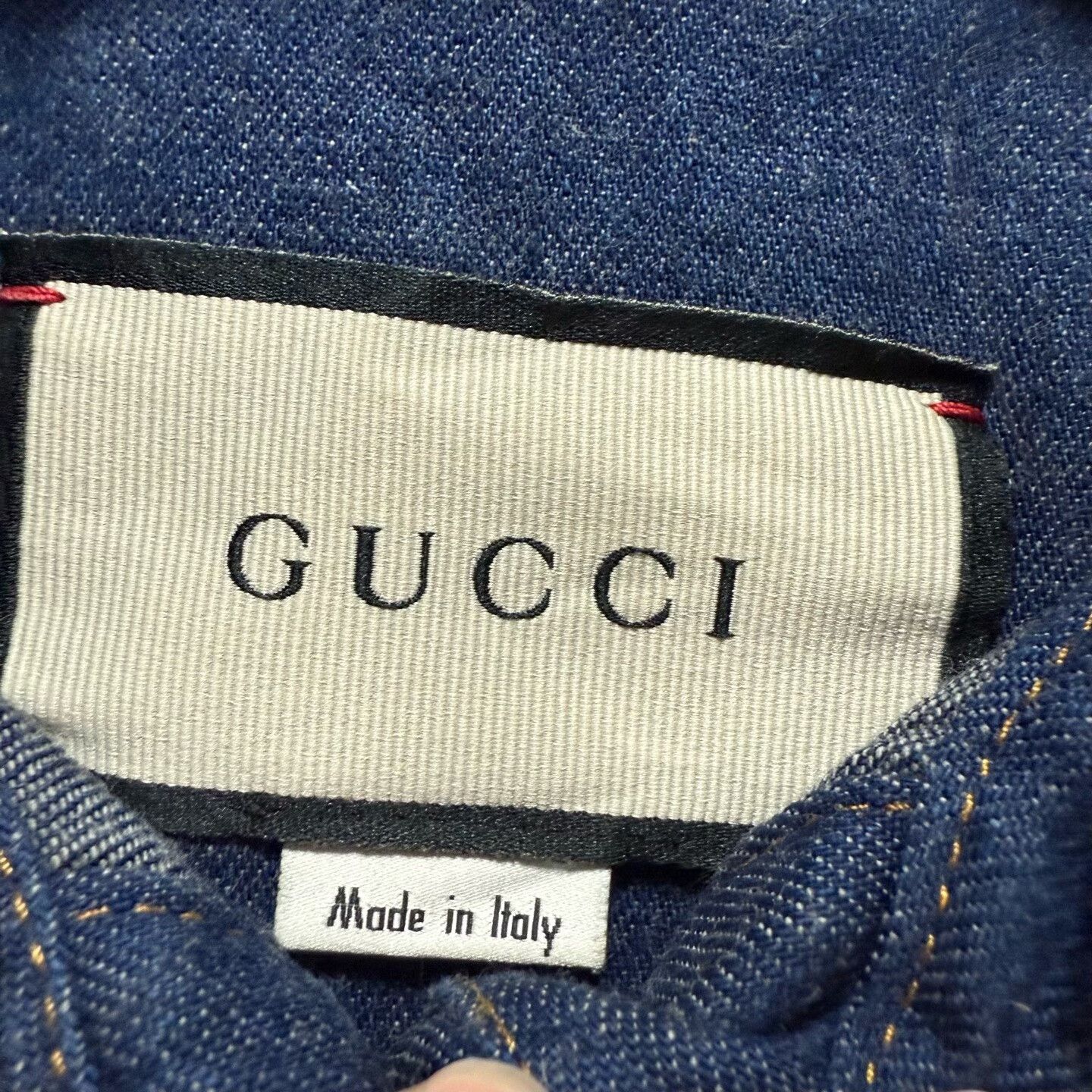 Gucci Gucci Denim Dress Size 40 Size S / US 4 / IT 40 - 2 Thumbnail