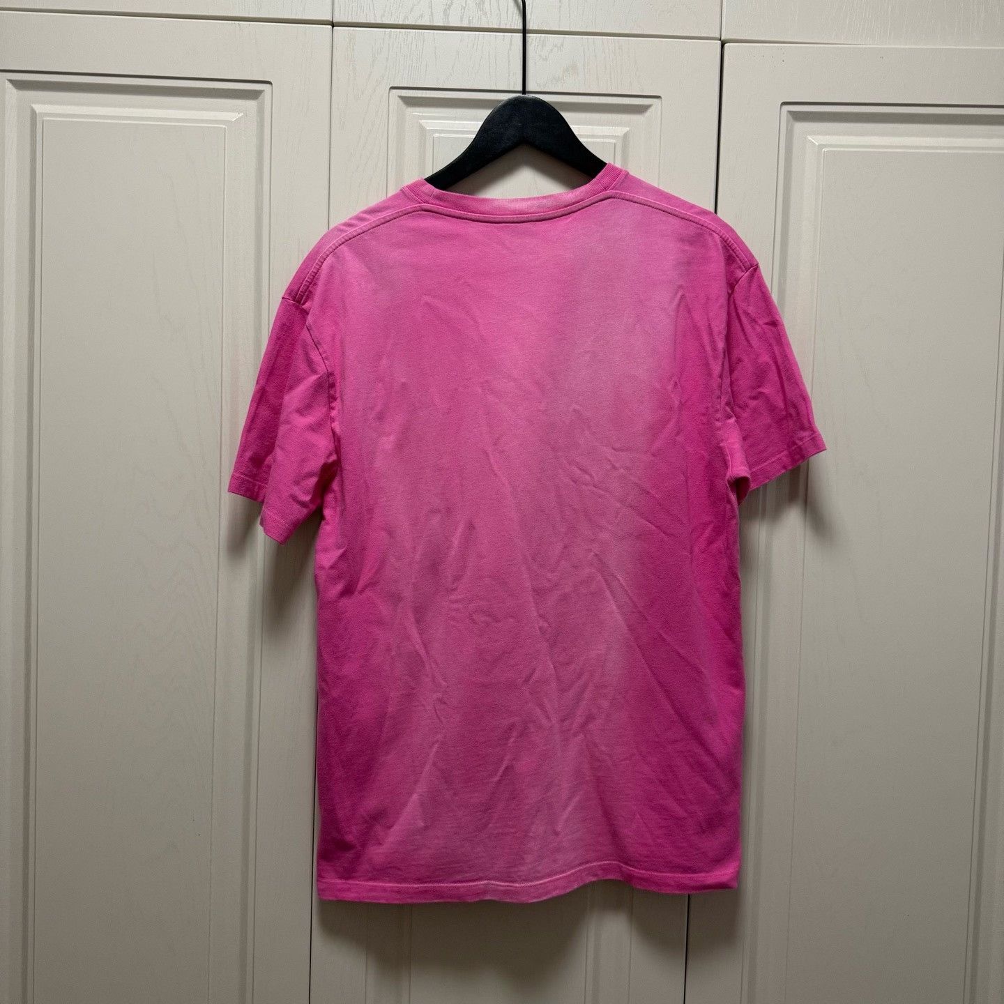 Loewe Loewe Gradient Rose Red Embroidered Logo Tee Size M / US 6-8 / IT 42-44 - 5 Thumbnail