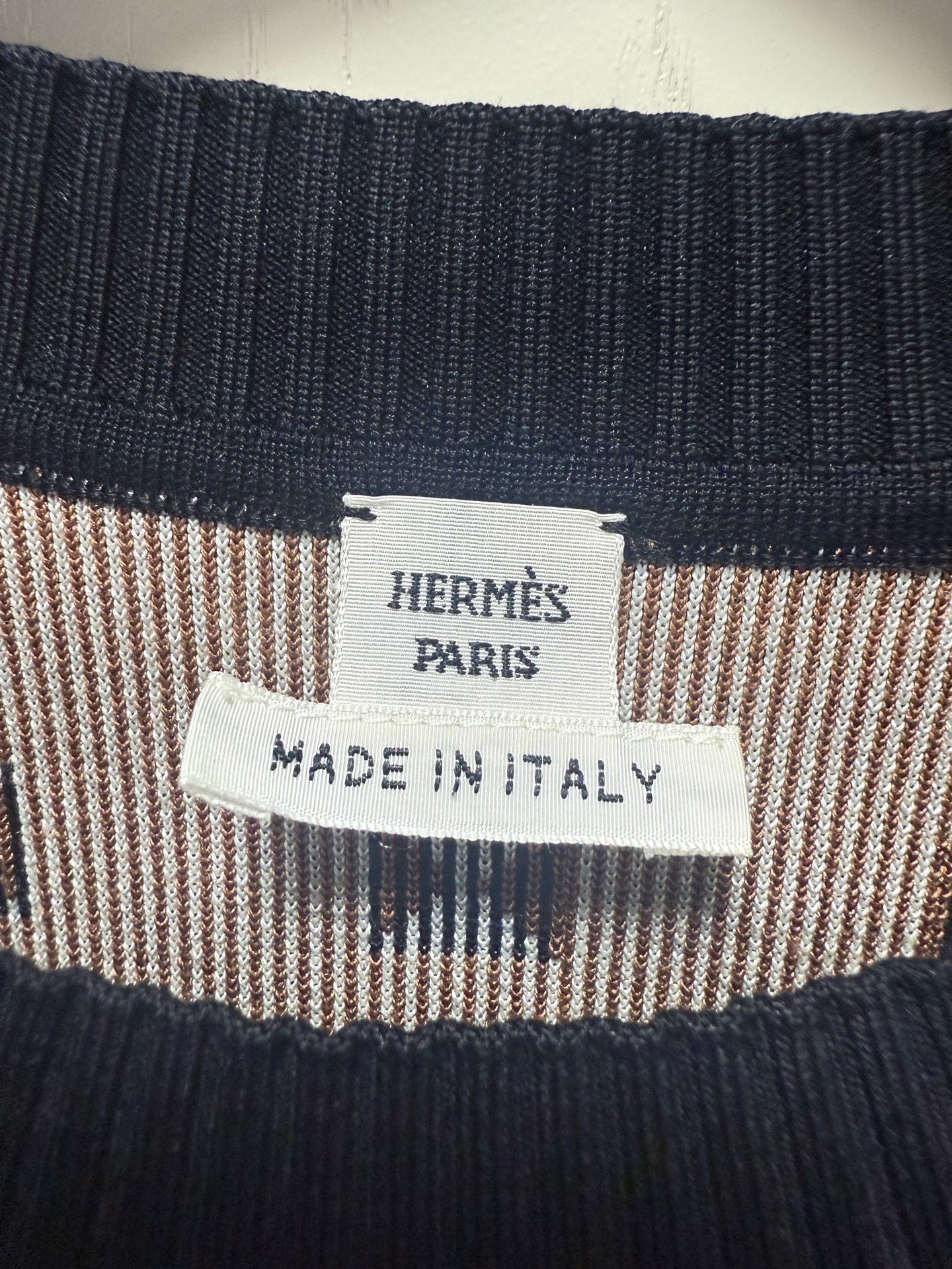Hermes Hermes Printed Knit Short-Sleeve Top Size S / US 4 / IT 40 - 3 Thumbnail
