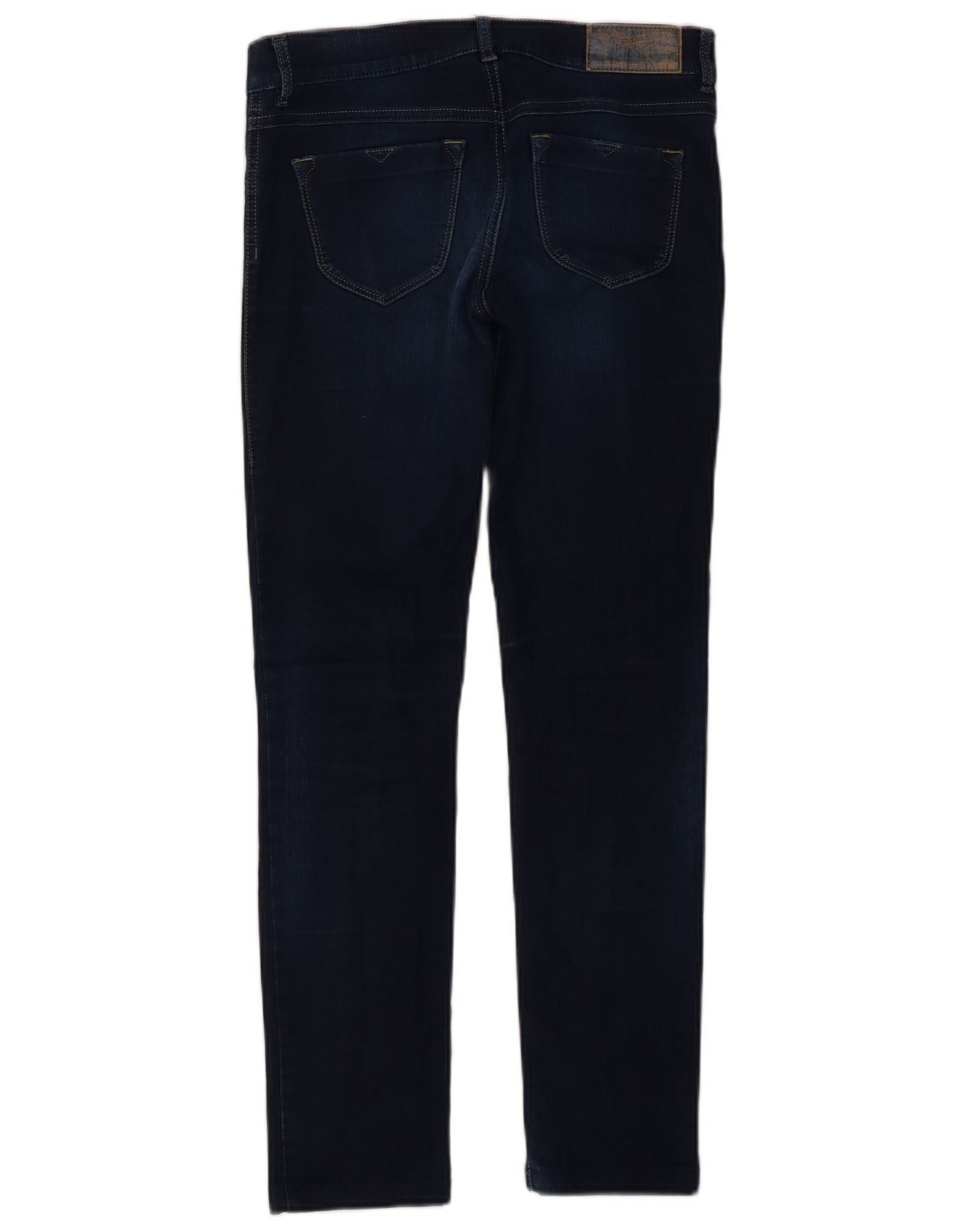 Diesel Womens Livier Low Waist Super Slim Jegging Jeans W28 L28 Blu Size 24" / US 00 / IT 34 - 2 Thumbnail