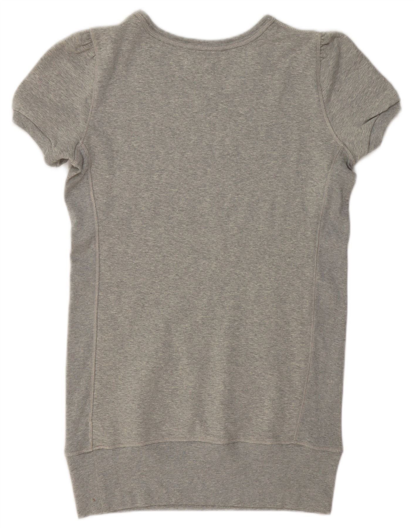 Polo Ralph Lauren Womens Longline Sweatshirt Jumper UK 16 Large Grey Size M / US 6-8 / IT 42-44 - 2 Thumbnail