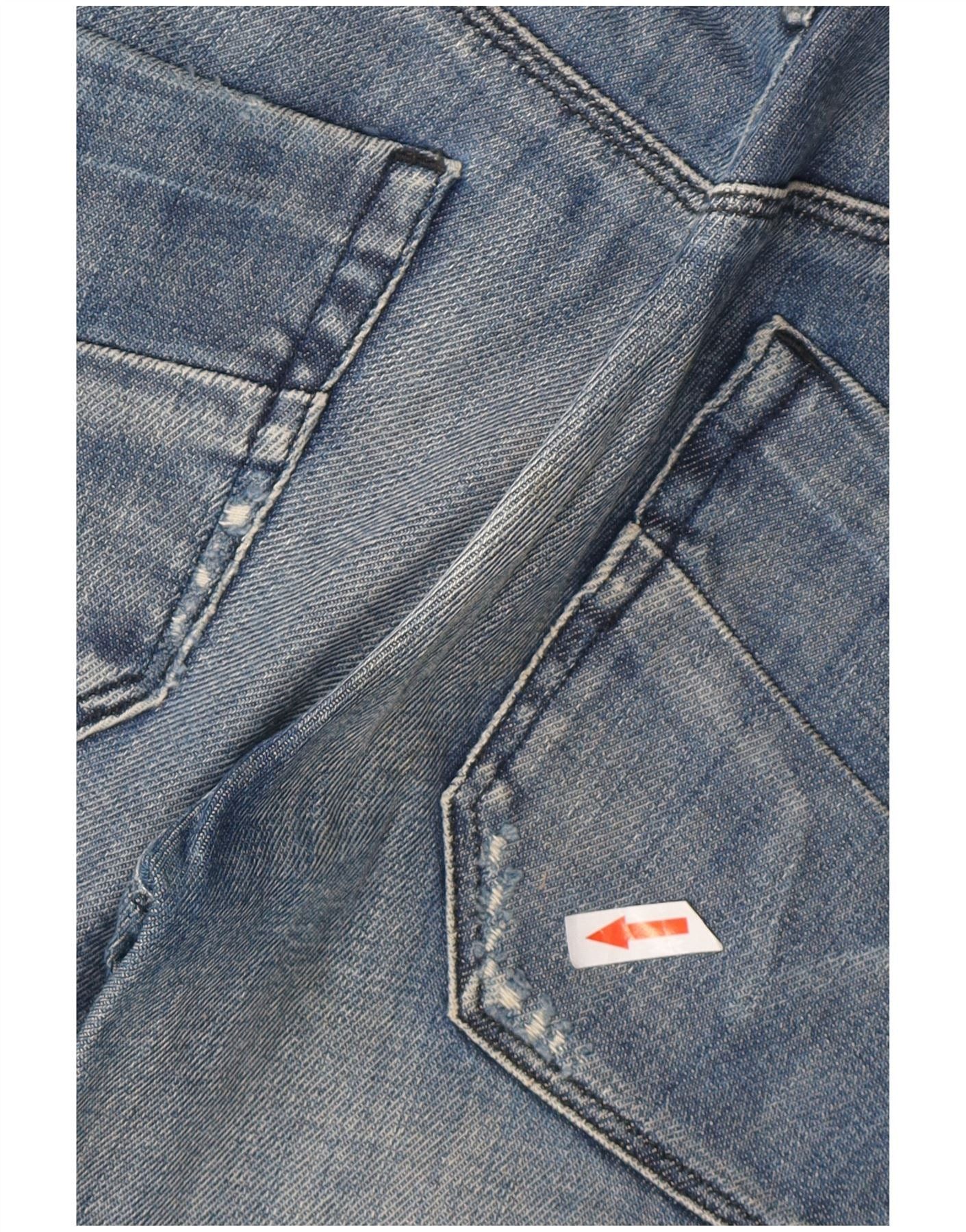 Diesel Womens Nevy Slim Jeans W30 L27 Blue Cotton Size 42" / US 20 - 3 Thumbnail