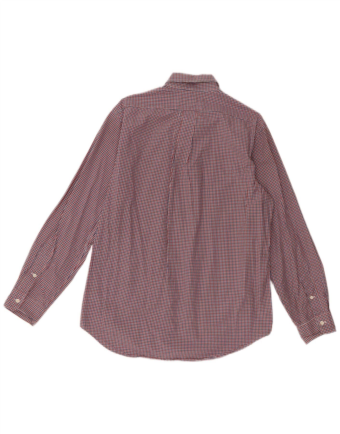 Ralph Lauren Mens Checked Classic Fit Shirt Large Multicoloured Gingham Size US L / EU 52-54 / 3 - 2 Thumbnail