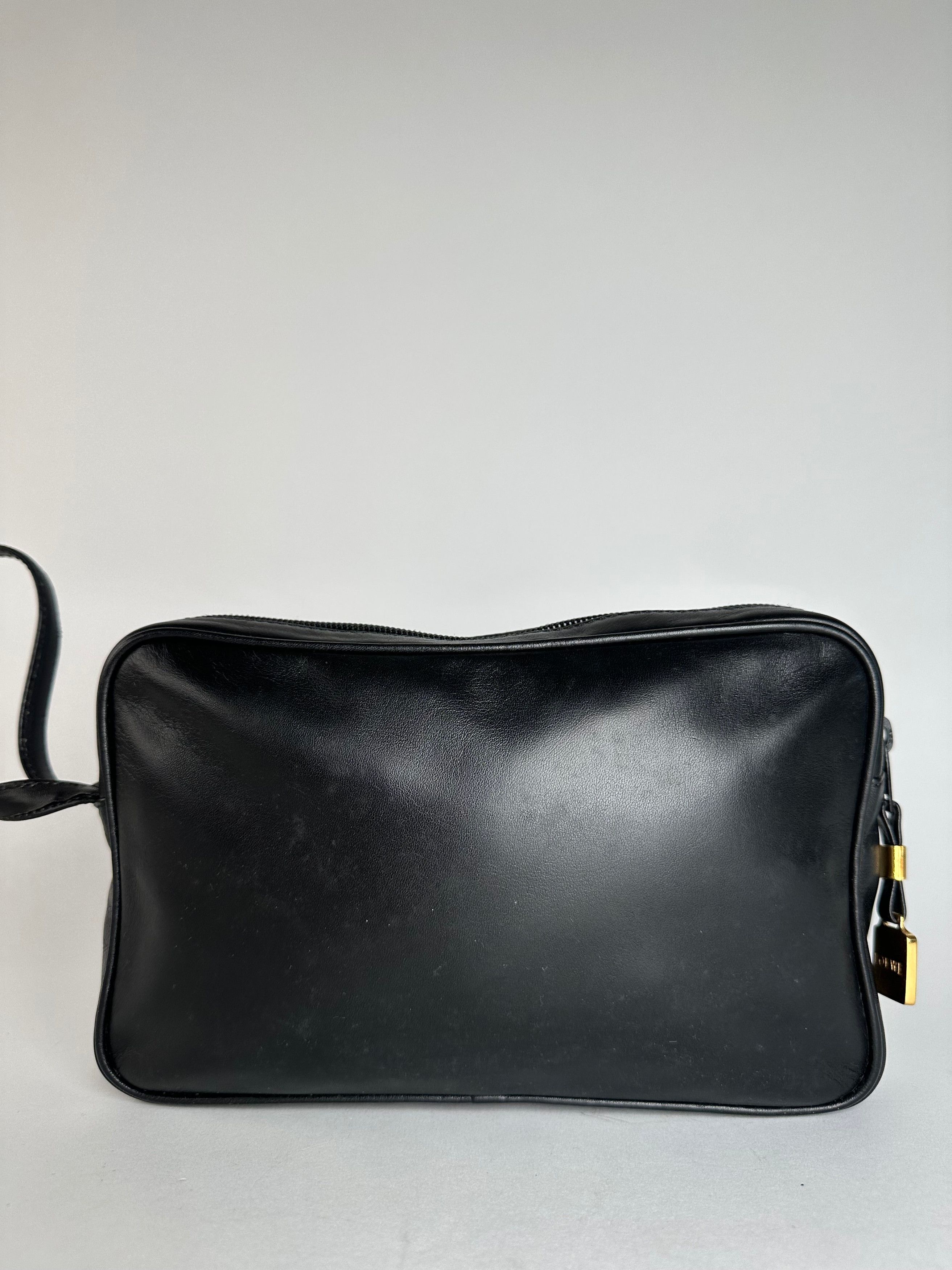Loewe Vintage Madrid Leather Clutch Black Size ONE SIZE - 15 Thumbnail
